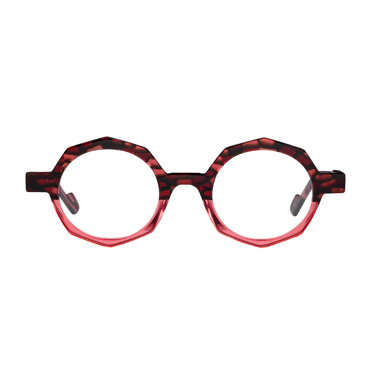 Matttew Muse 1175 Rosa Cristallo Glasses In Brown