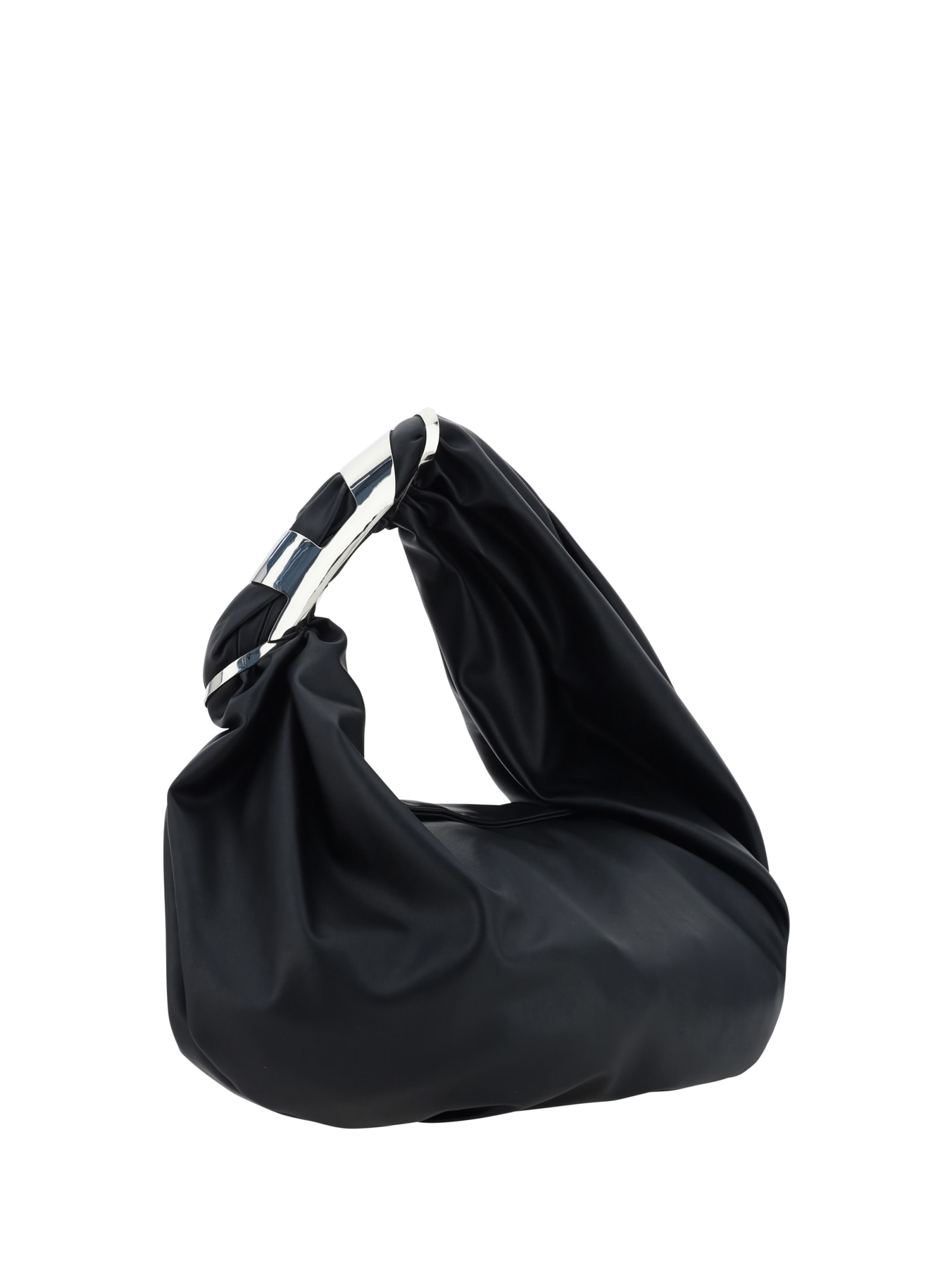 Shop Diesel Hobo Handbag In Black