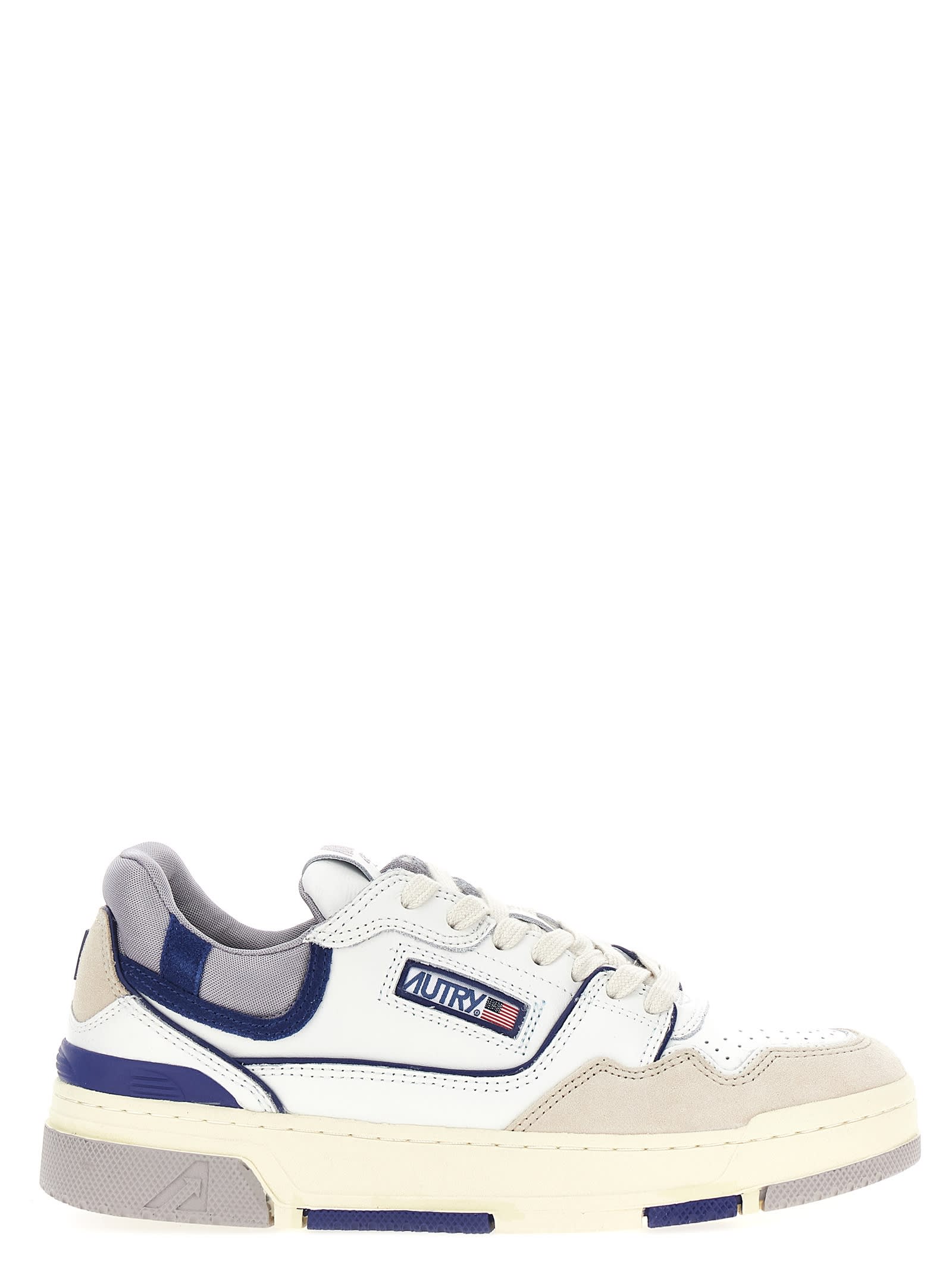 Shop Autry Clc Low Sneakers In Blue