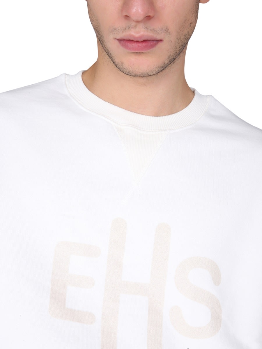 Shop East Harbour Surplus Beatles Sweatshirt In White