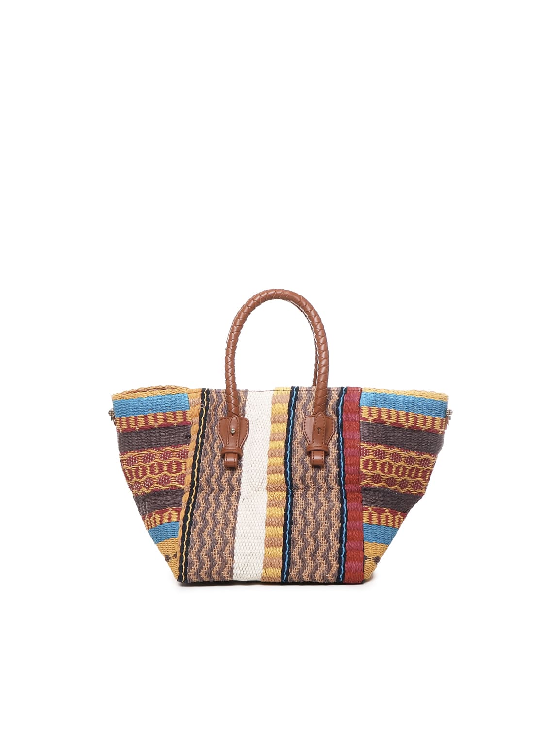 V73 Parrot Bag In Canvas In Multicolour