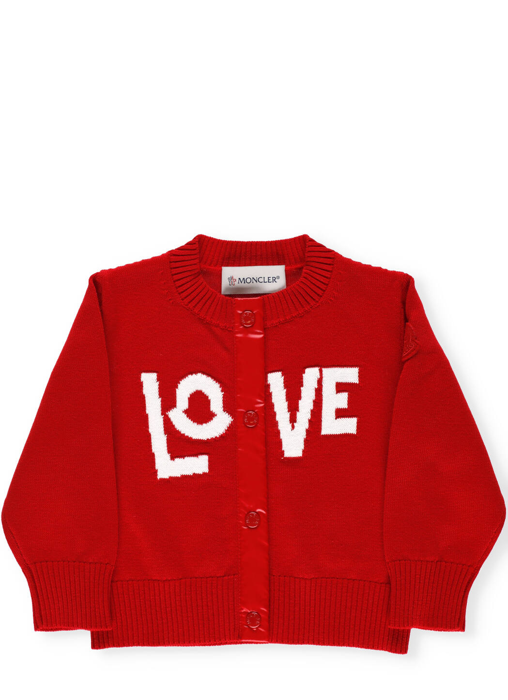 Moncler Babies' Tricot Sweater In Red