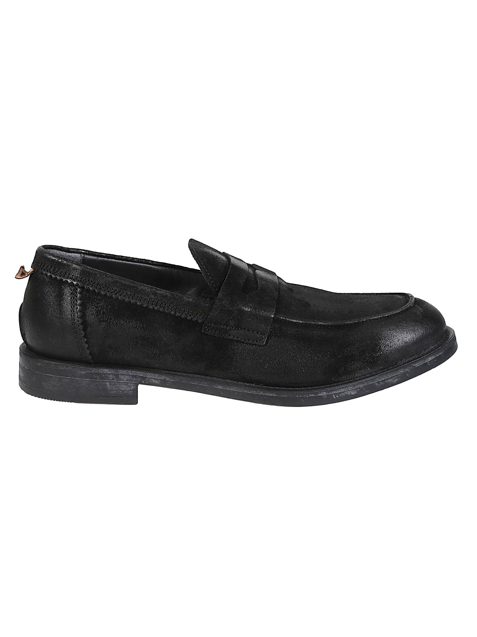 Moma Suede Loafers In Animal Print
