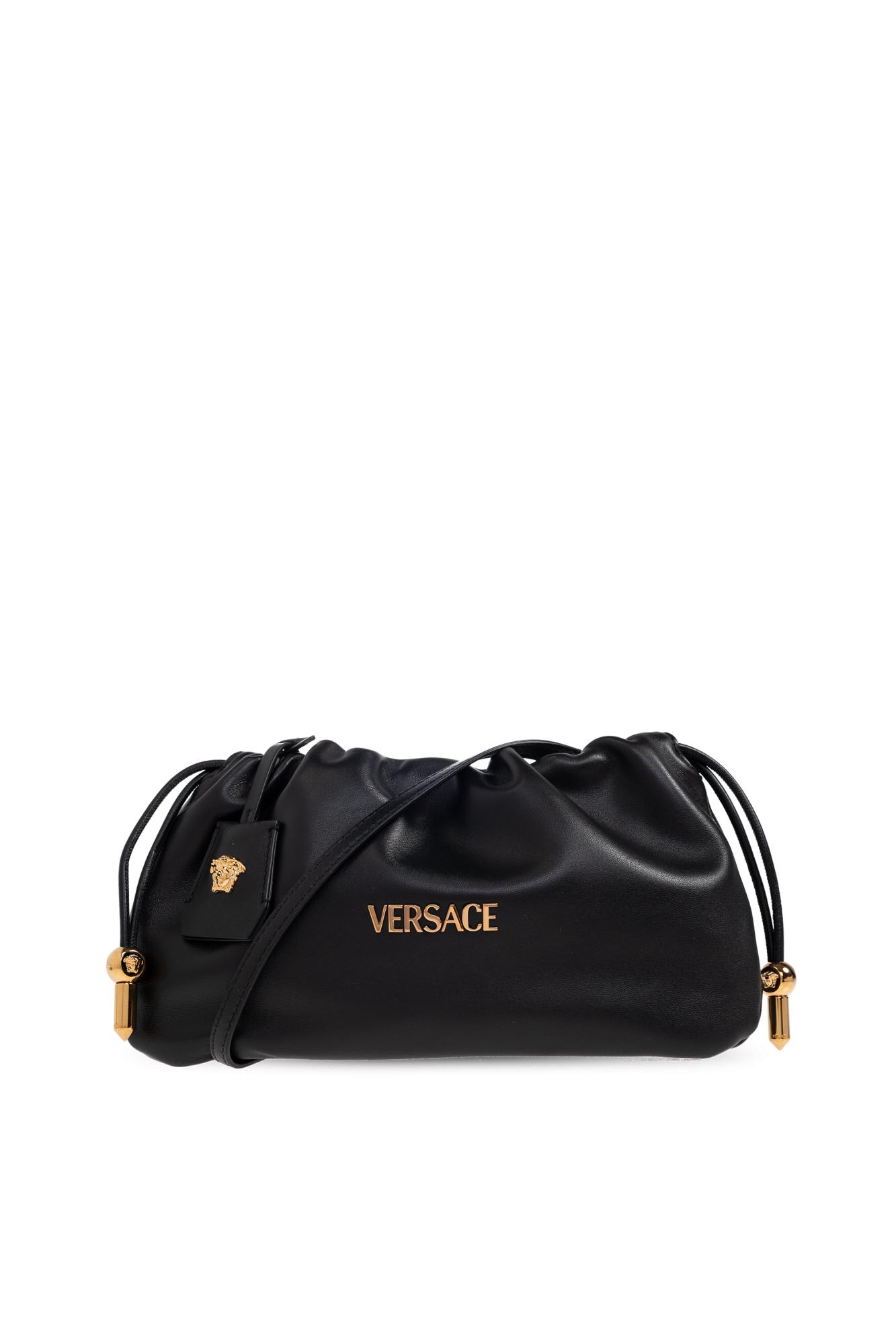 Versace Shoulder Bag Tag Mini In Black