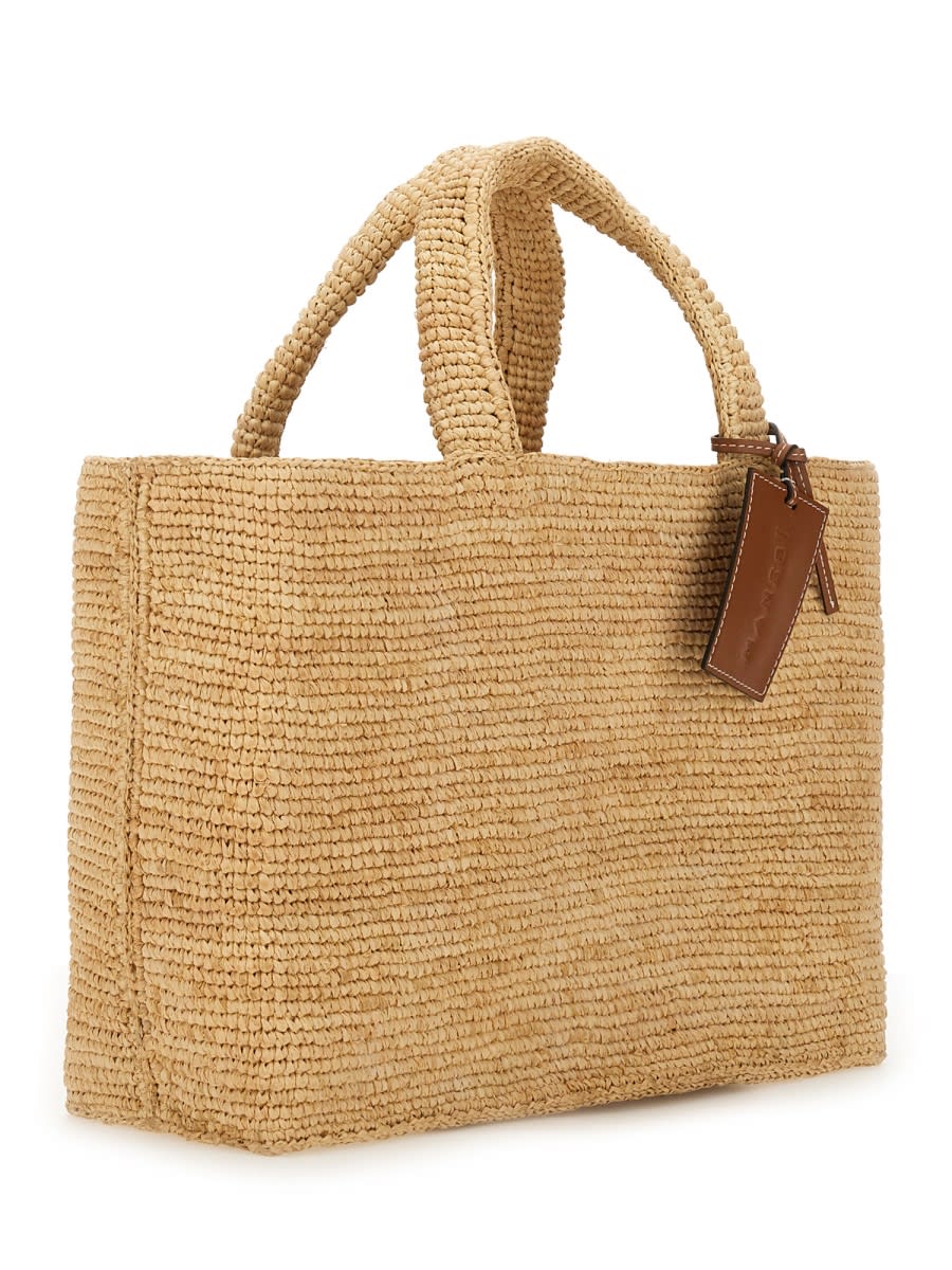 Manebi Bag Sunset Medium In Beige