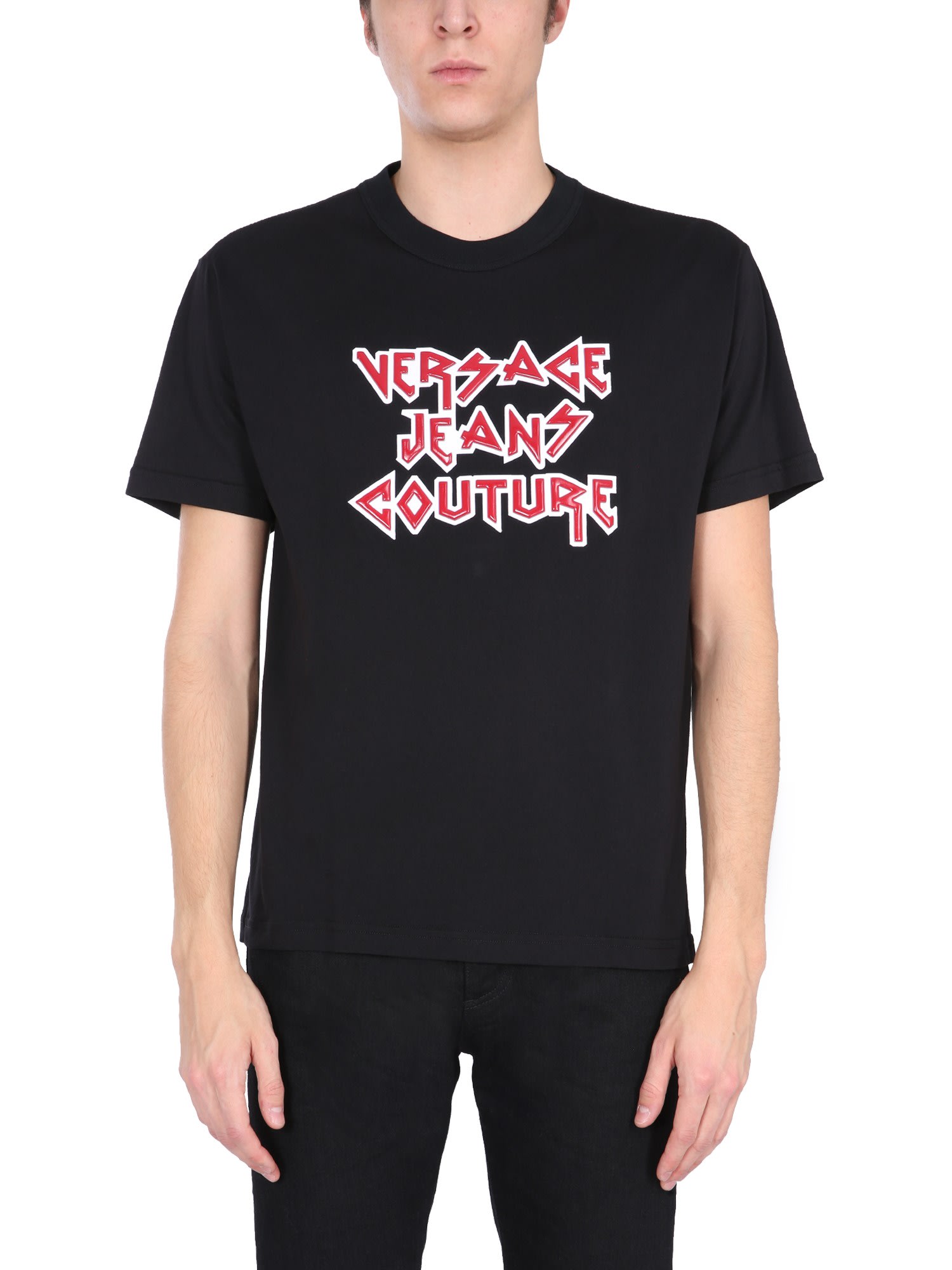 Versace Jeans Couture T-shirt With Rock Logo
