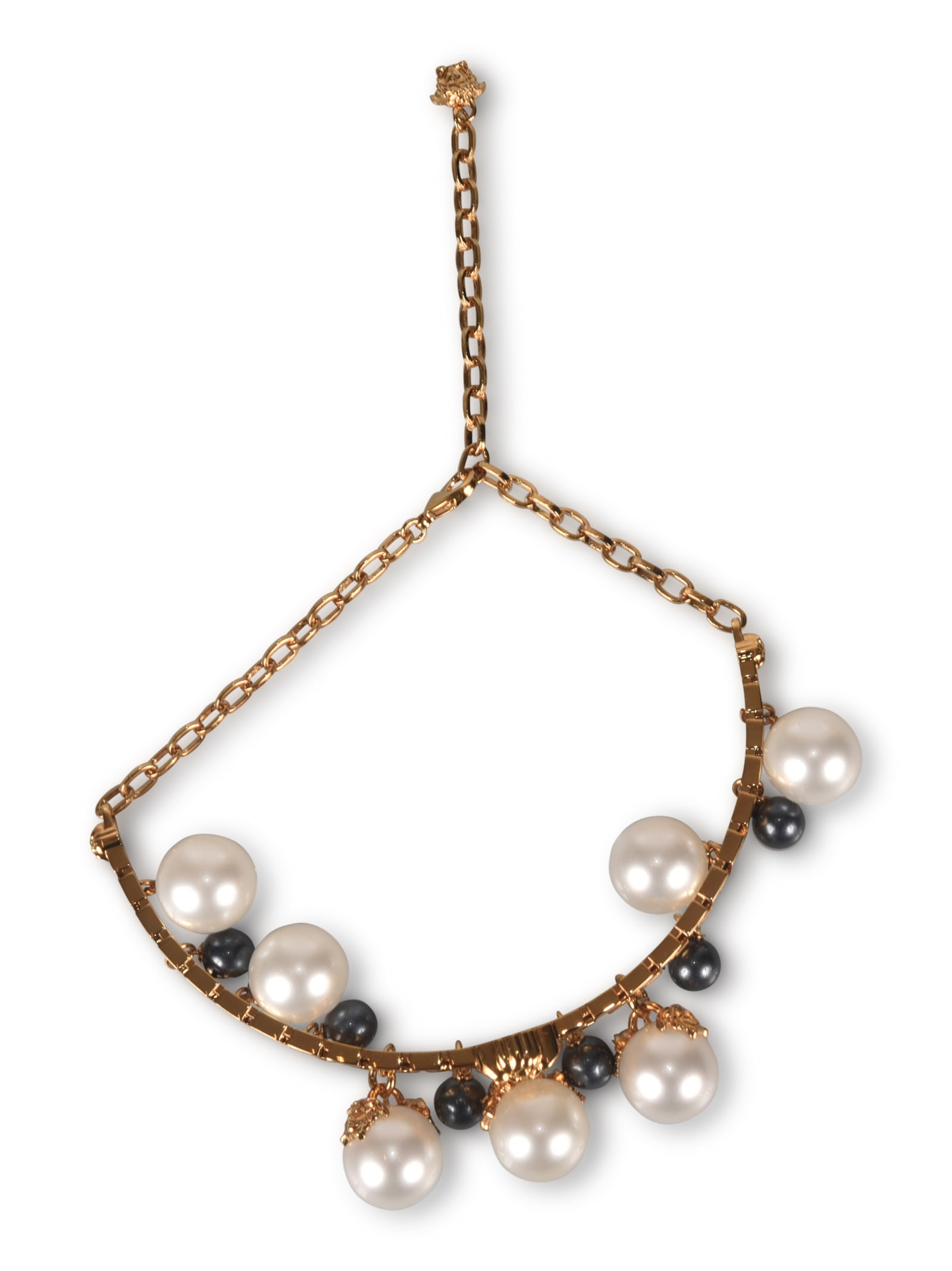 Versace Medusa Pearl Necklace
