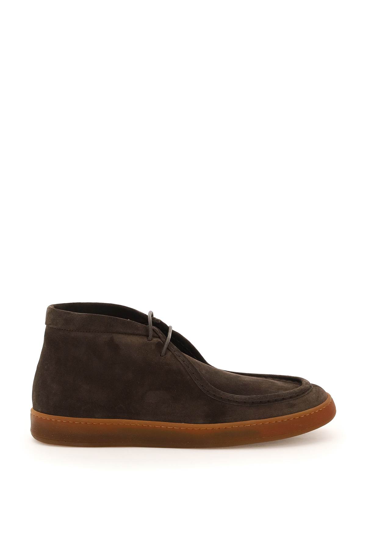 Henderson Baracco Suede Leather Bastien Lace-up Shoes