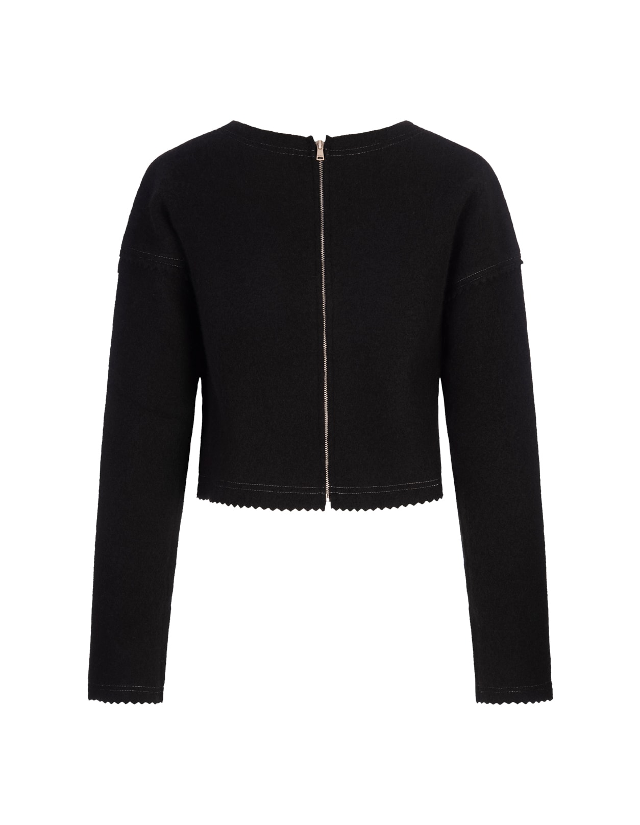 Shop Max Mara Black Crespo Sweater