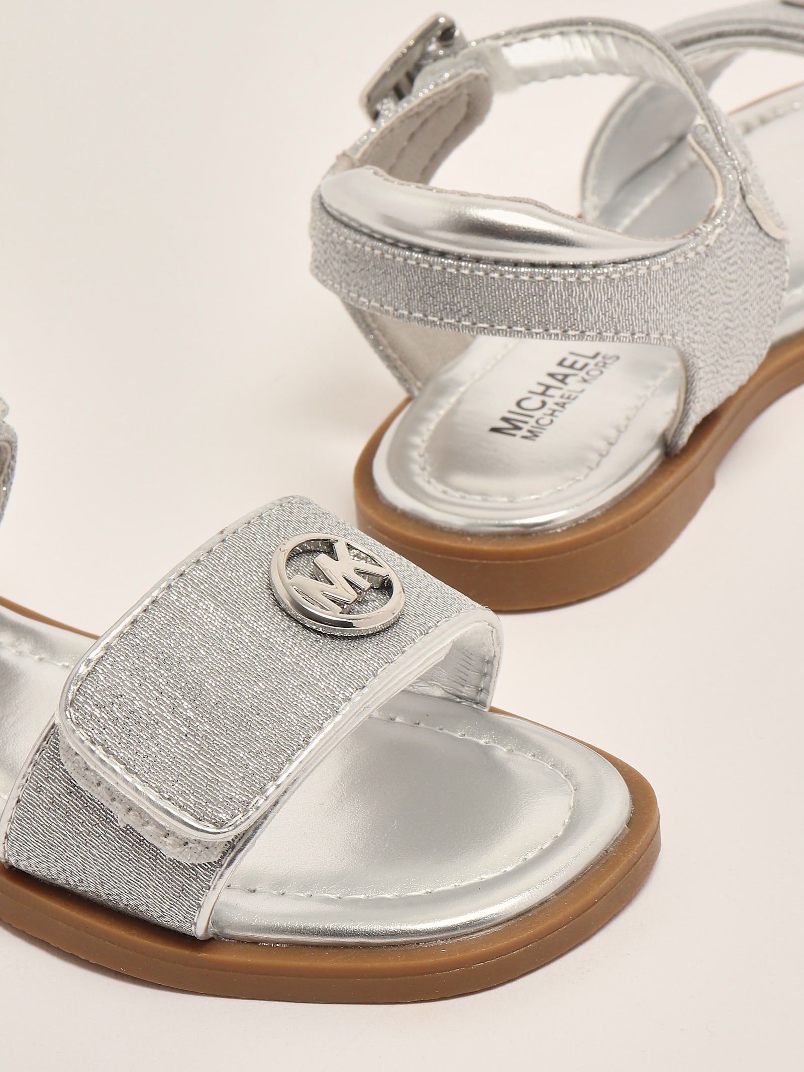 Michael Kors Shoes Kids Color Silver In Silver