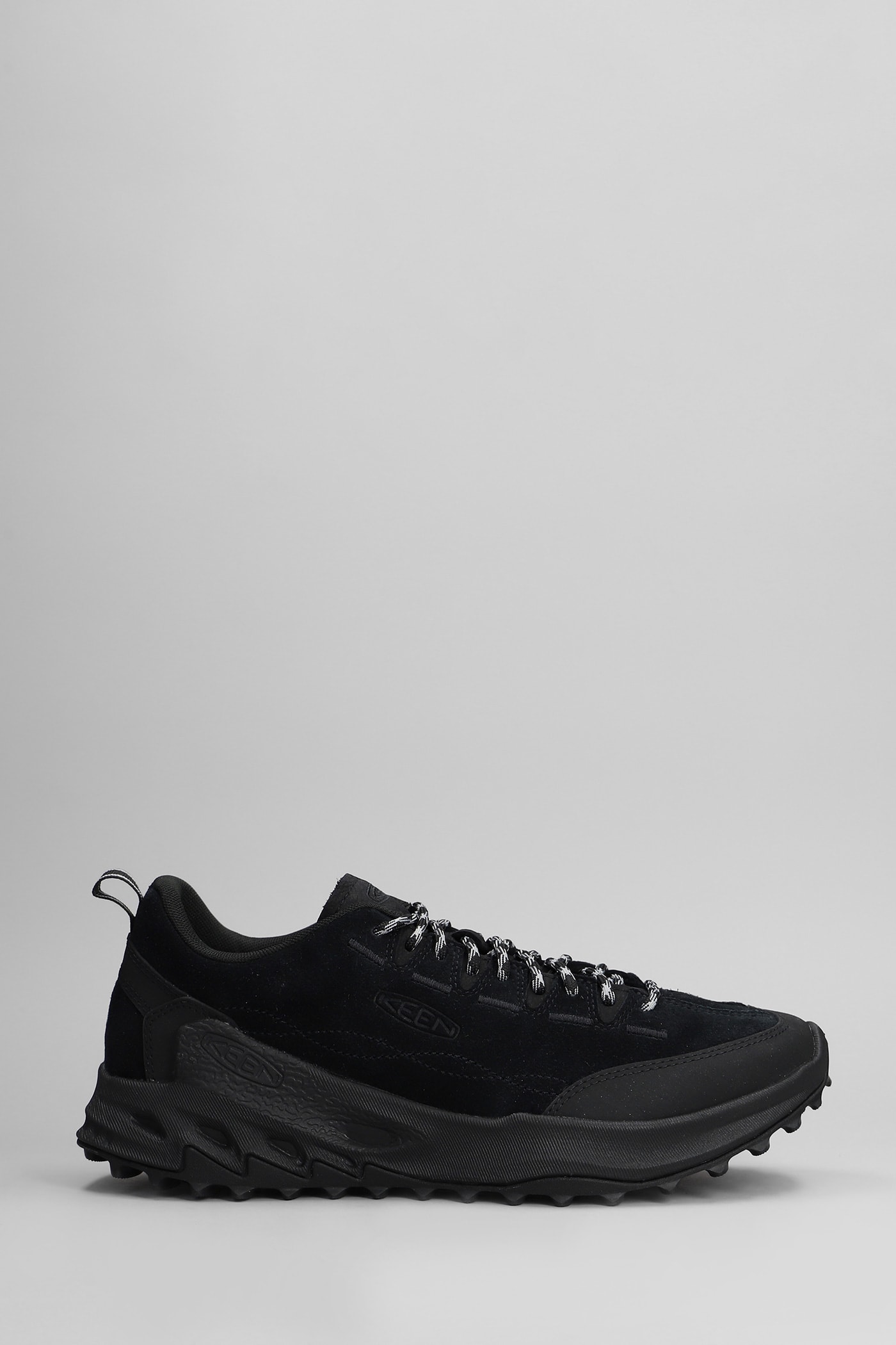 Jasper Zionic Sneakers In Black Suede