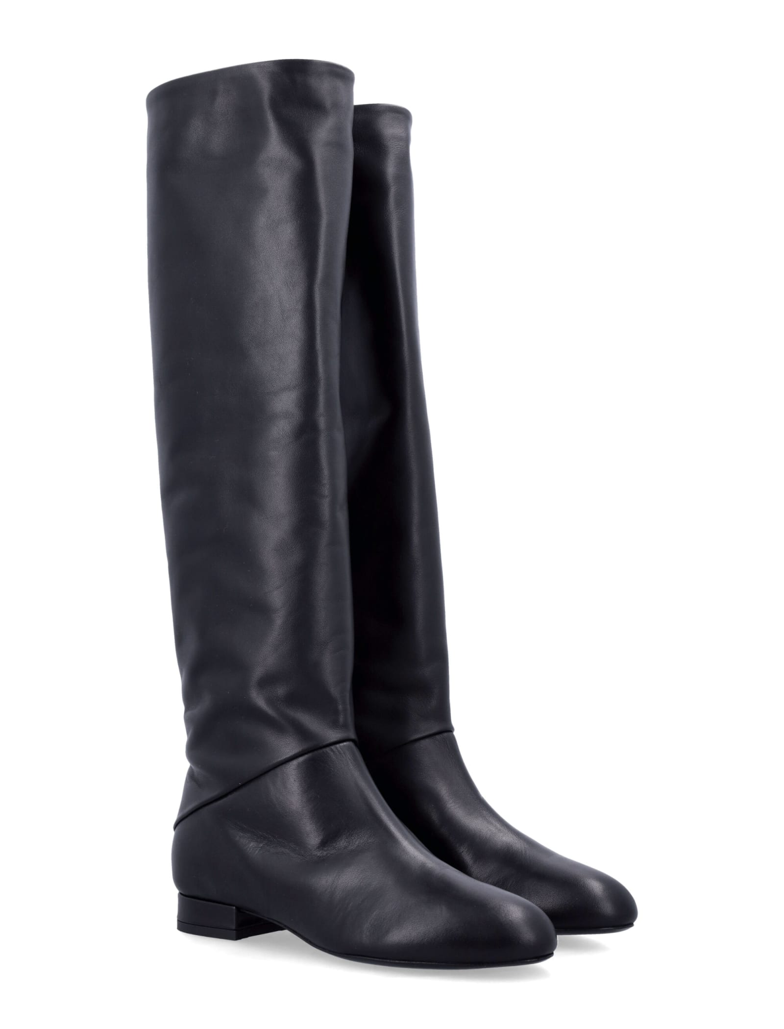 Shop By Far Felix Boots In Black