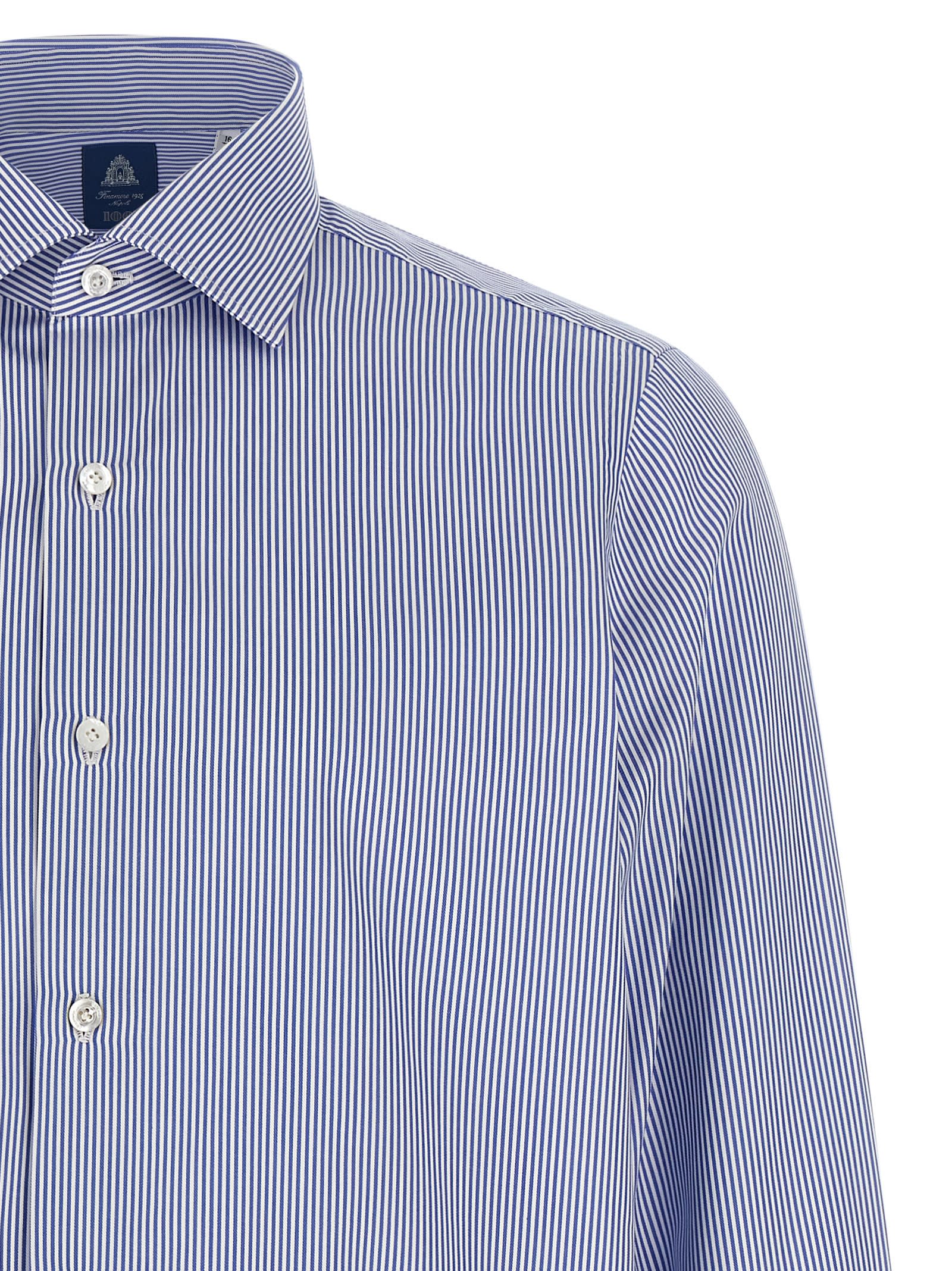 Finamore 1925 Napoli Shirt And Blouse Multicolor In Blue