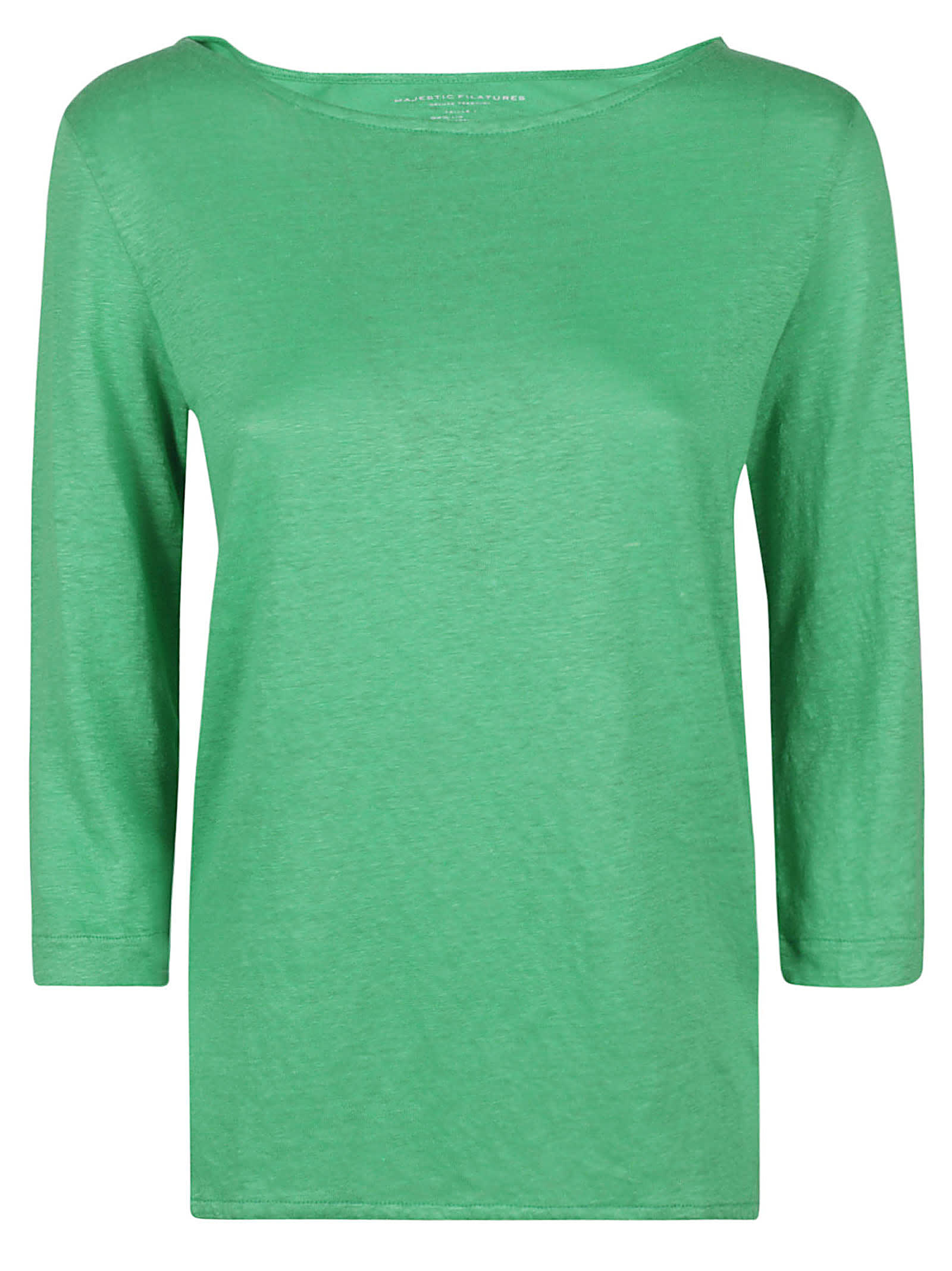 Shop Majestic T-shirts And Polos Green