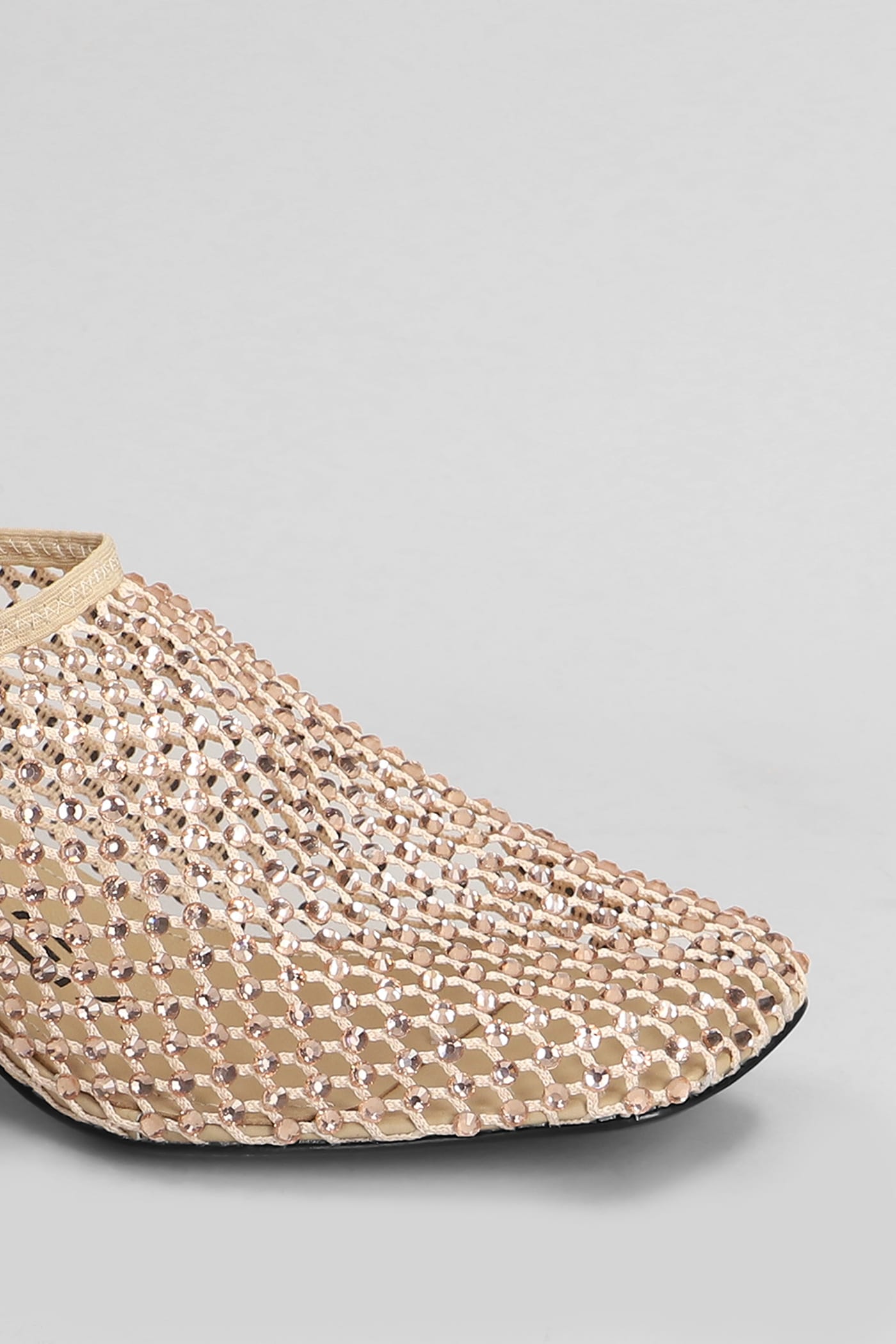 Shop Strategia Pumps In Beige Leather