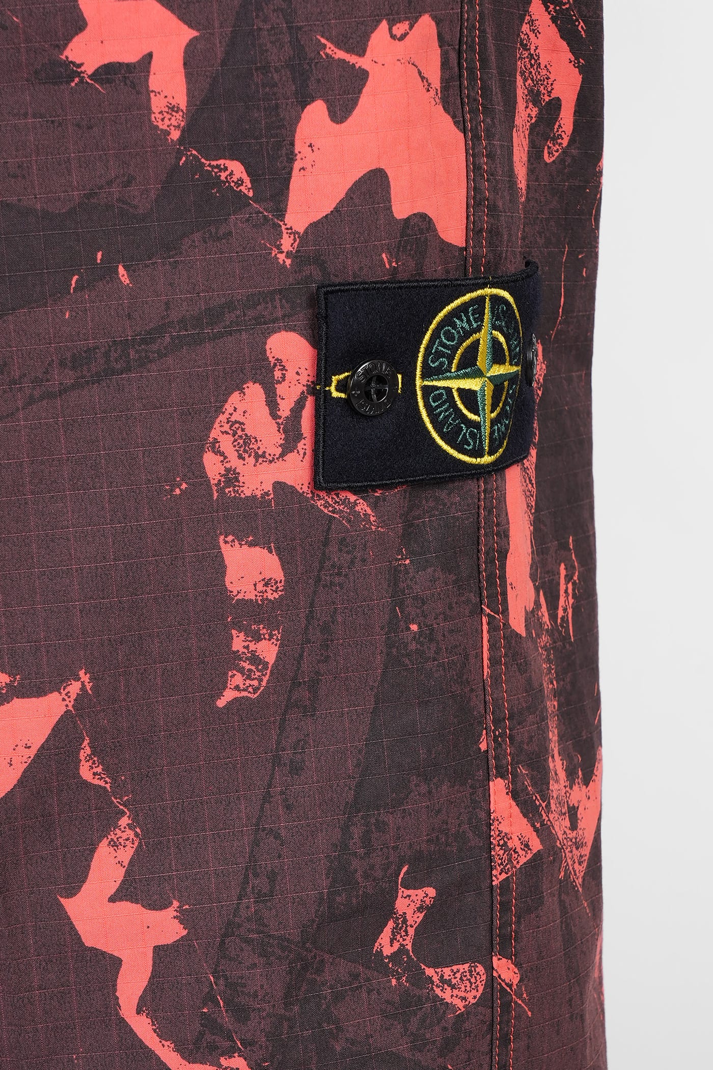 Stone Island 3100028 Scan Camo On Stretch Ripstop-ovd
