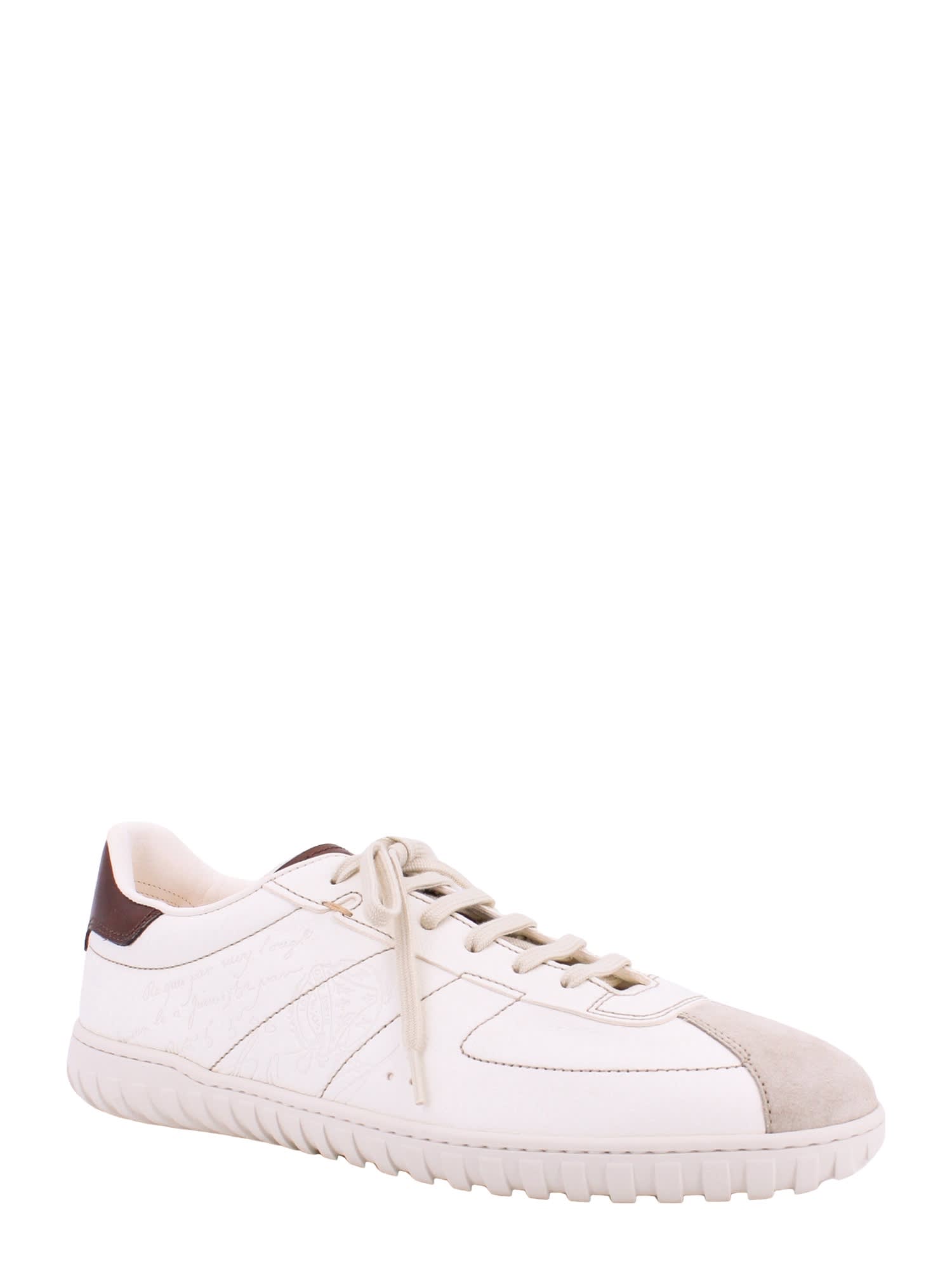 Berluti Signature Graphic Leather Sneakers Trainers Shoes Trainers