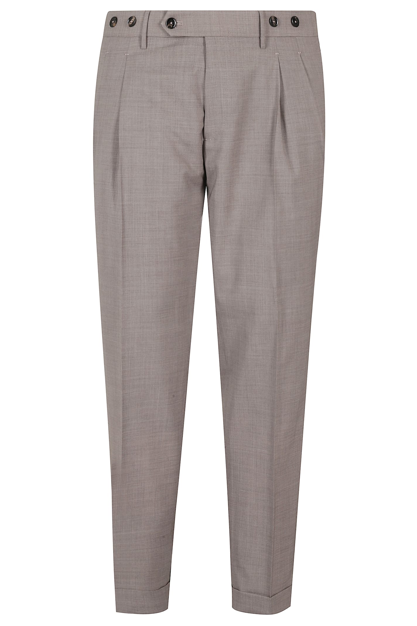Pant Doppia Pinces Lana Stretch