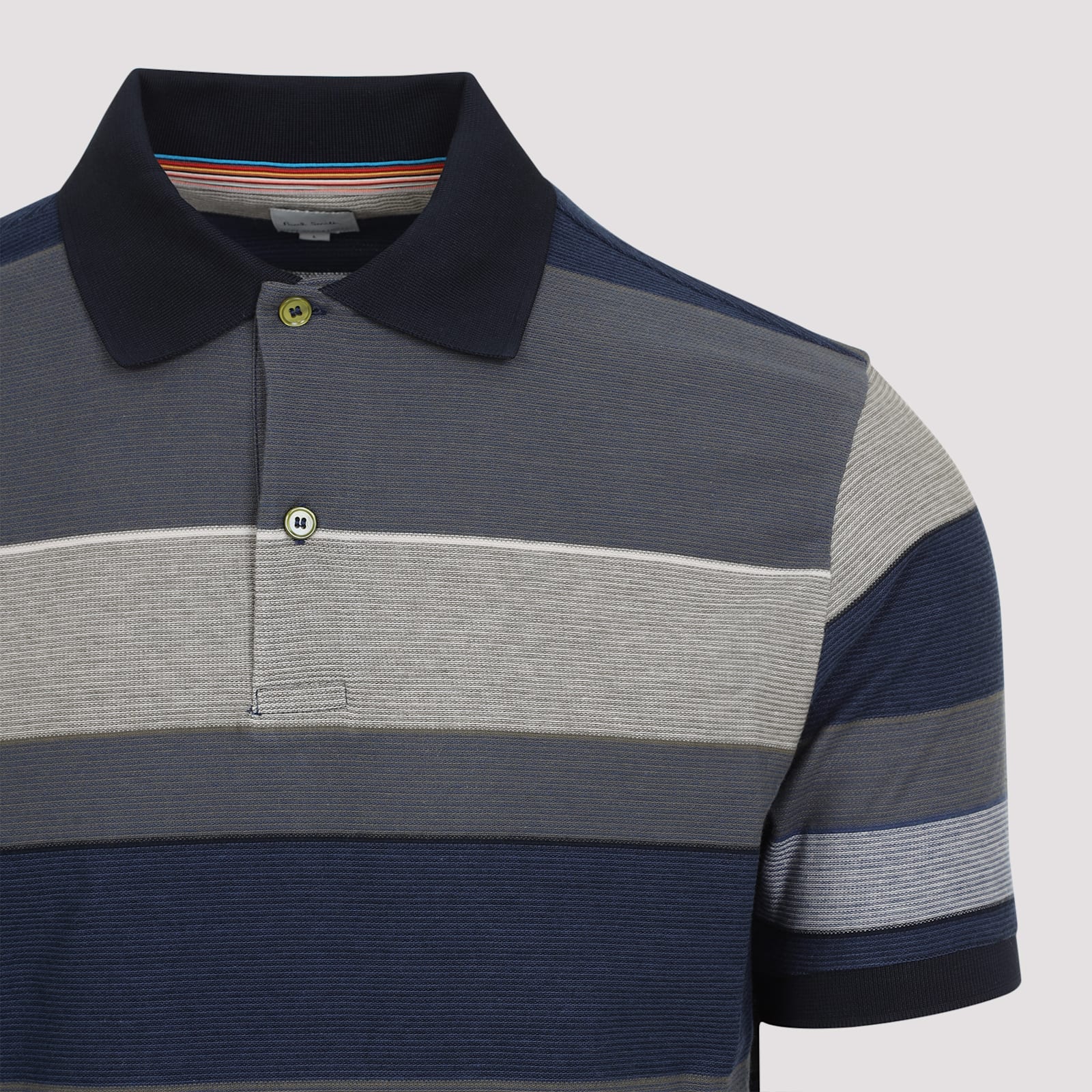 PAUL SMITH MENS STRIPES POLO SHIRT