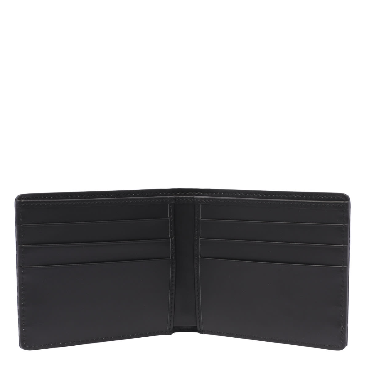 Shop Dolce & Gabbana Logo Bifold Wallet In Black