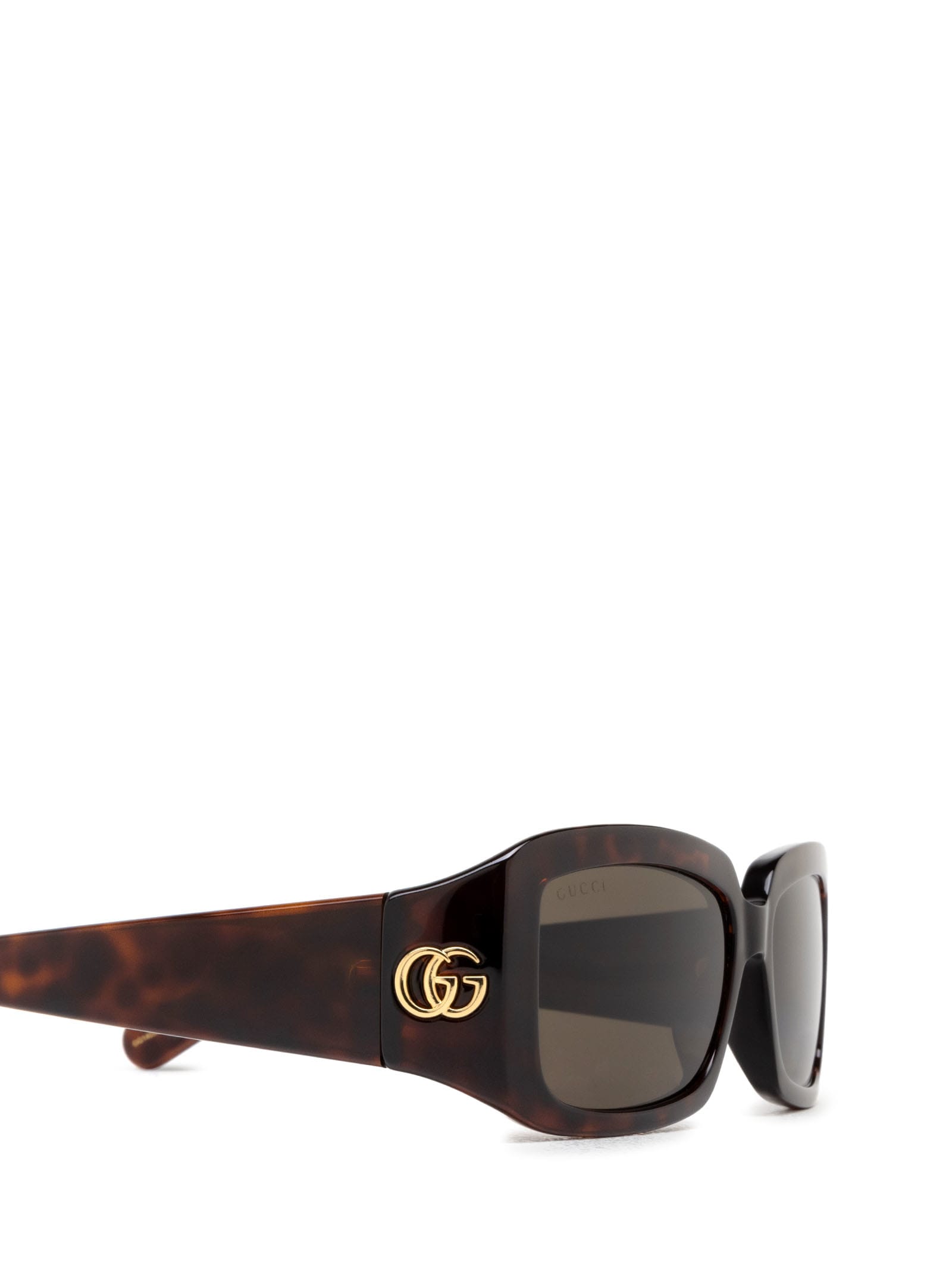 Shop Gucci Gg1403s Havana Sunglasses