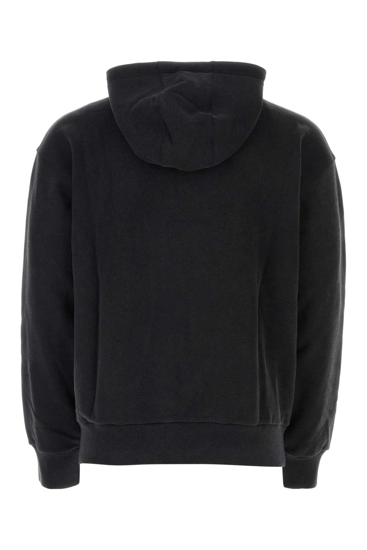 Shop Givenchy Slate Cotton Sweatshirt In Fadedblack