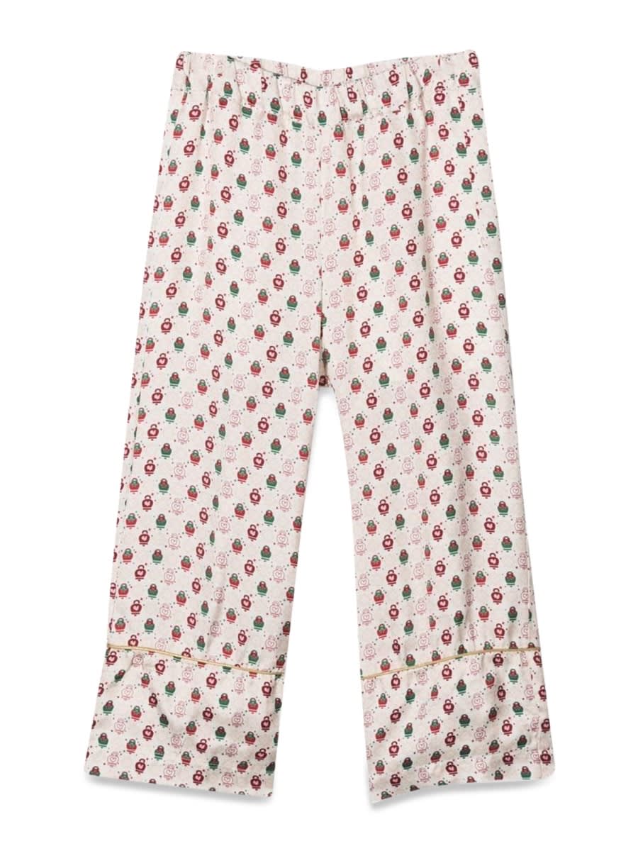 Shop Simonetta Pants In Multicolour