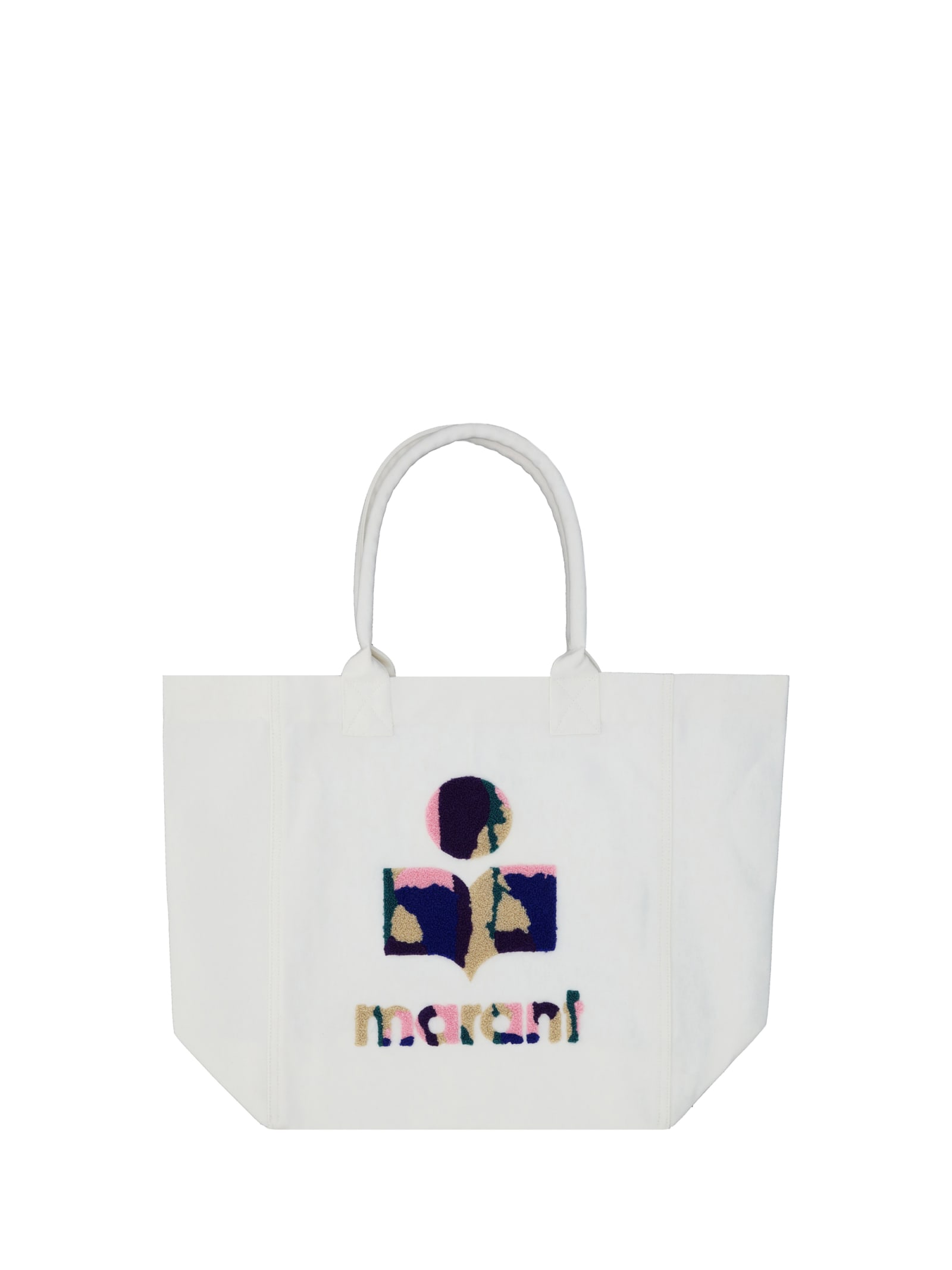 Shop Isabel Marant Yenky Tote Bag In Neutro