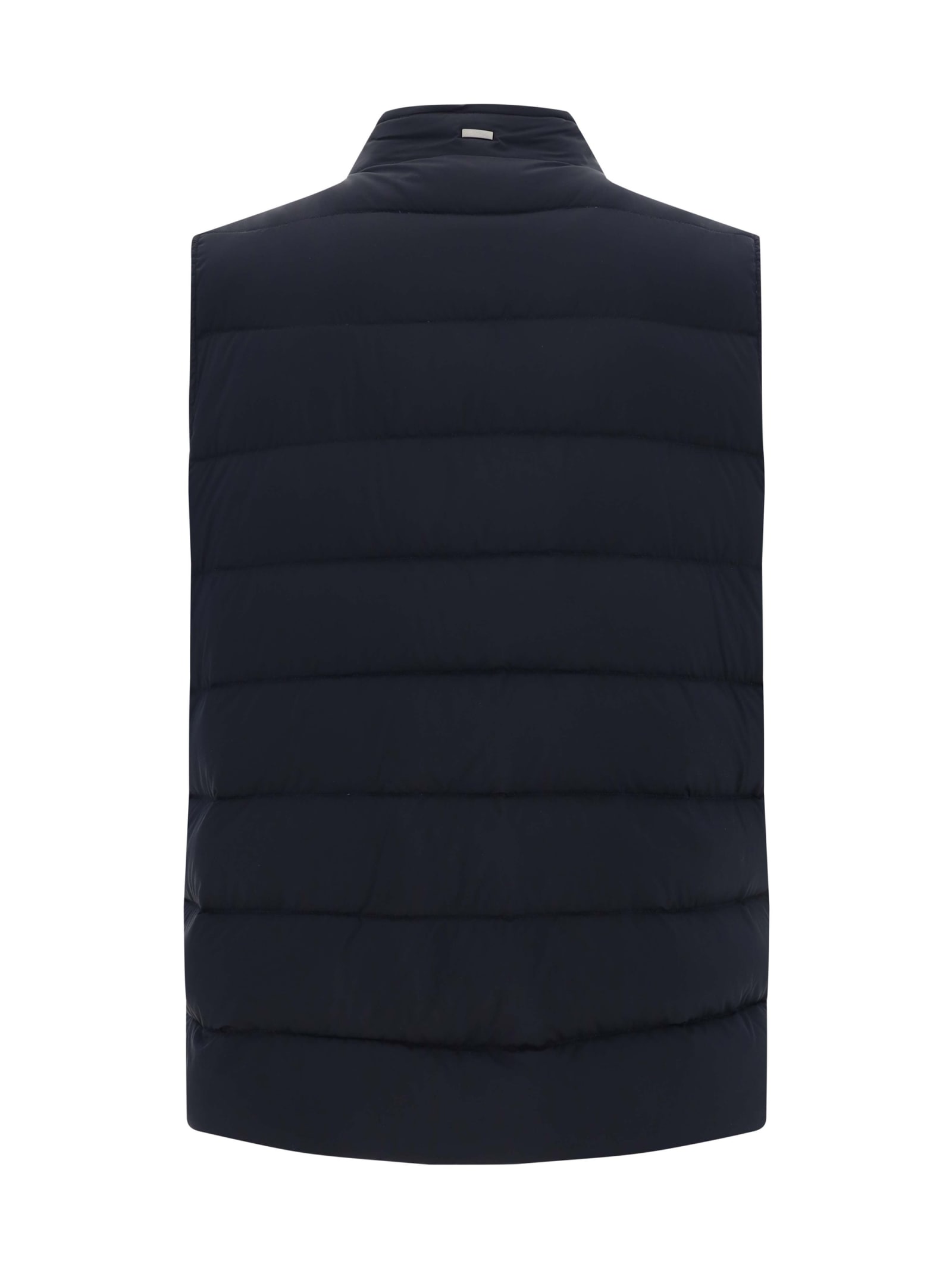 Shop Herno Vest In Black