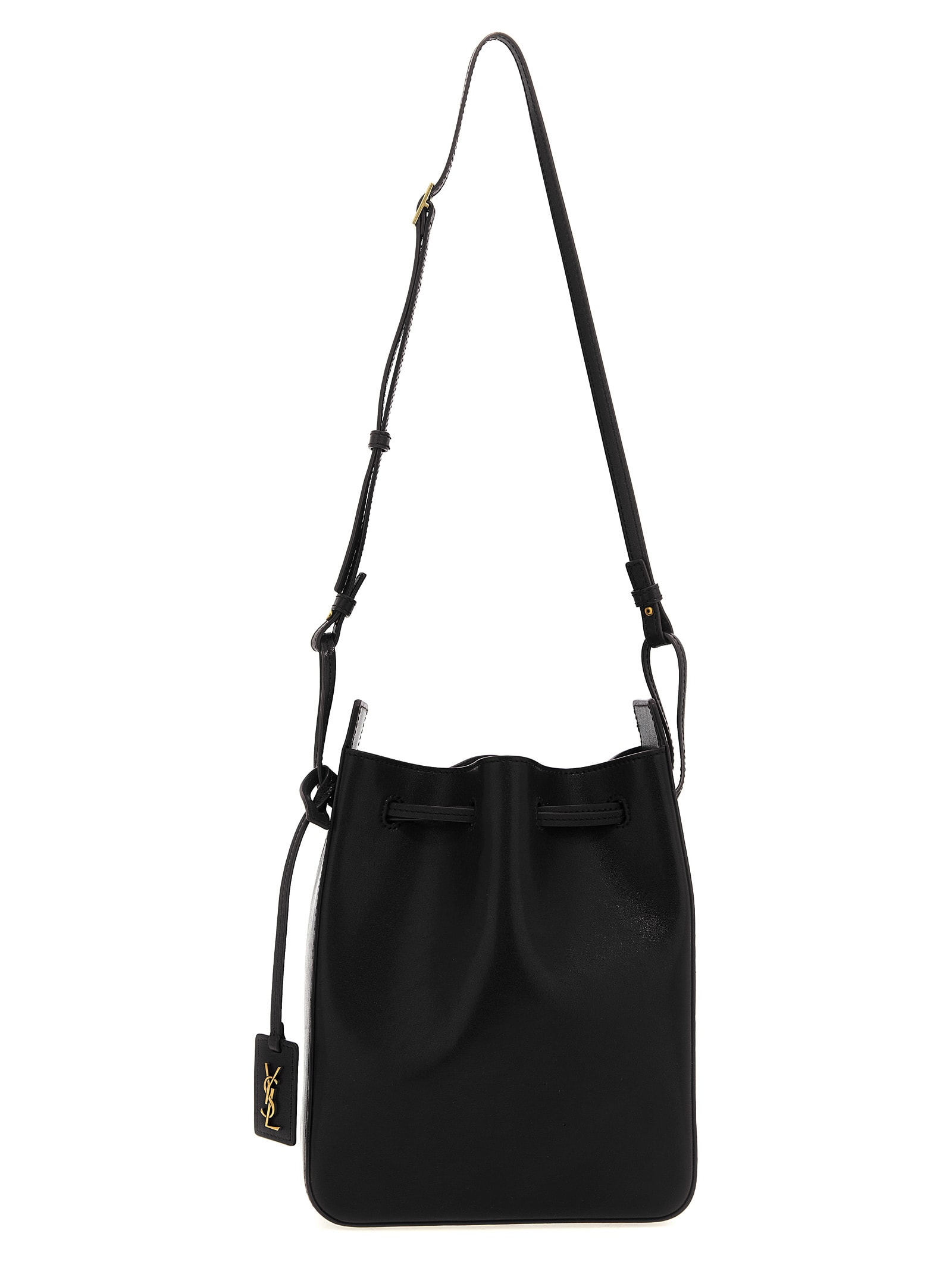 Saint Laurent Leather Bucket Bag