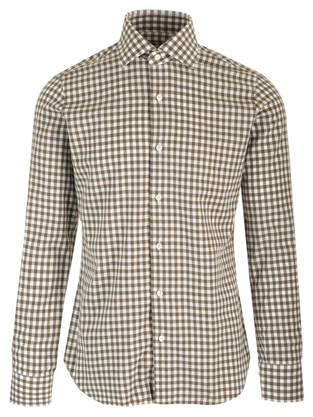 Slim Fit Checked Shirt