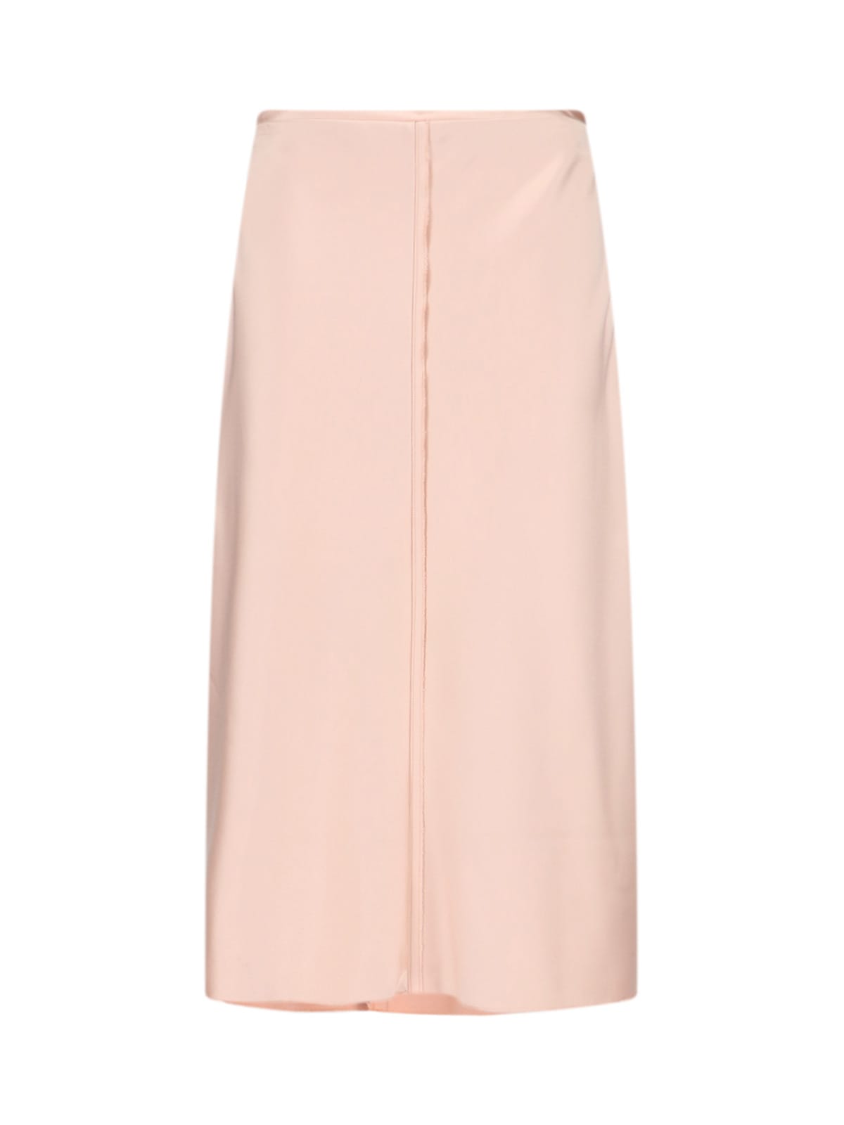 Ami Alexandre Mattiussi Midi Skirt In Pink