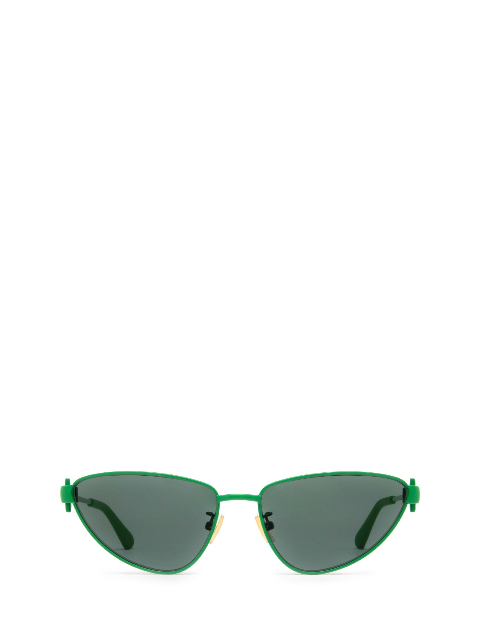 Bottega Veneta Eyewear Bv1186s Green Sunglasses