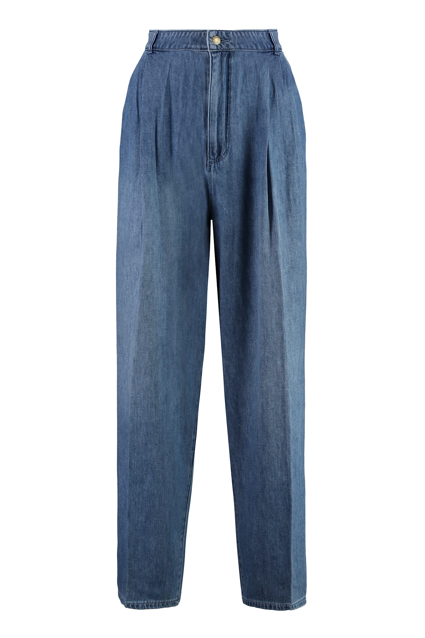 Michael Michael Kors Wide-leg Jeans In Denim