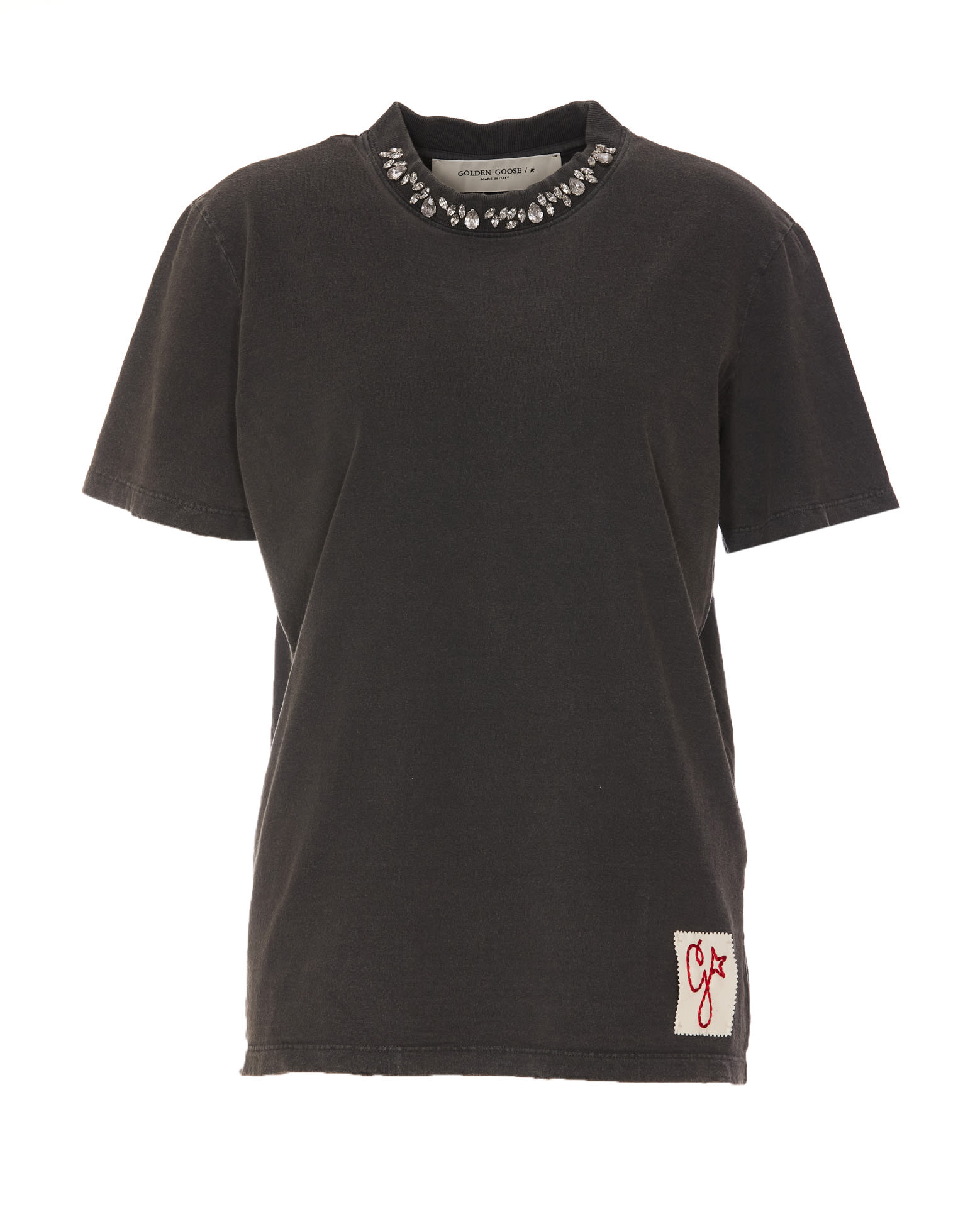 Shop Golden Goose T-shirt In Grey