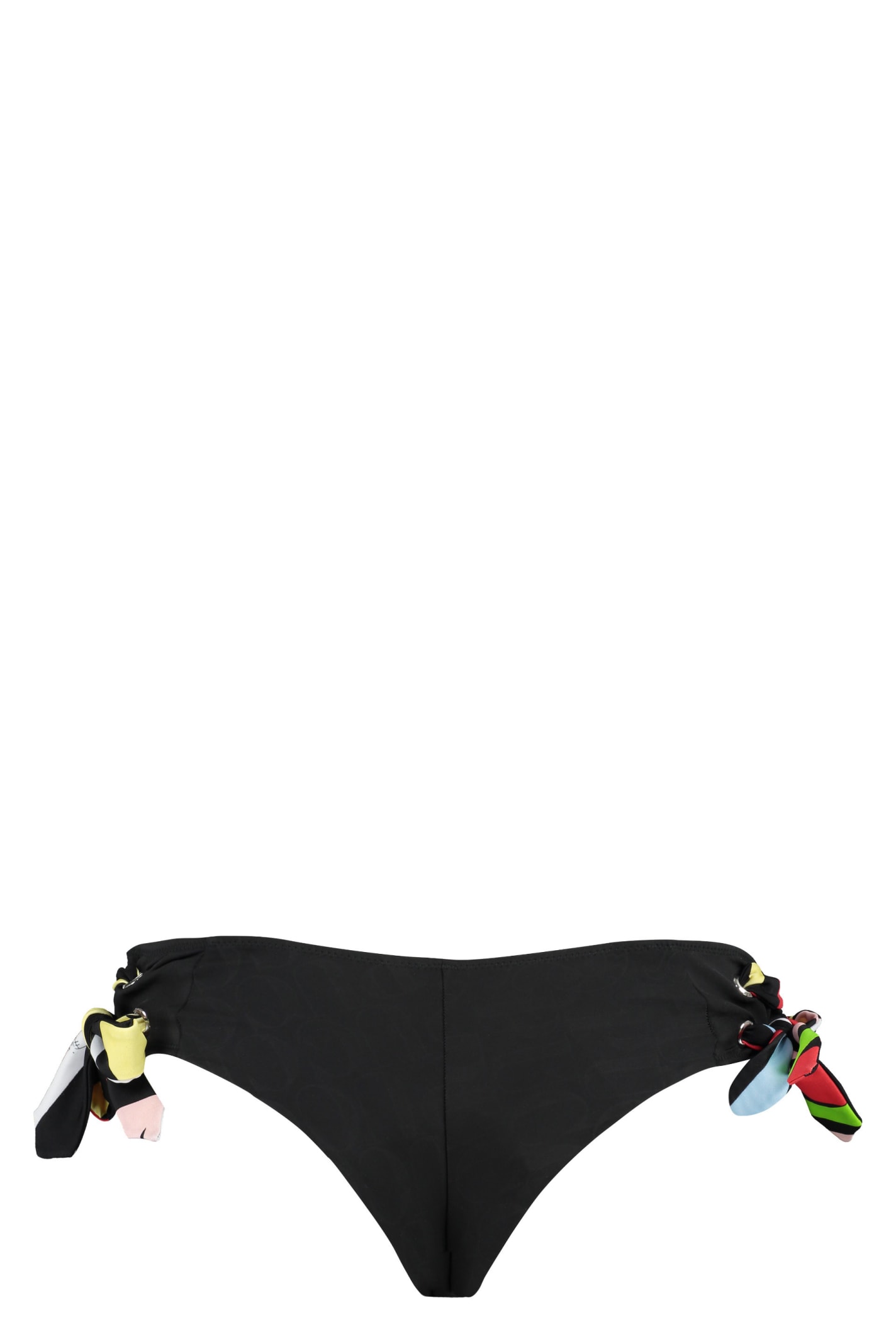 Shop Emilio Pucci Tie Side Bikini Hipster In Black