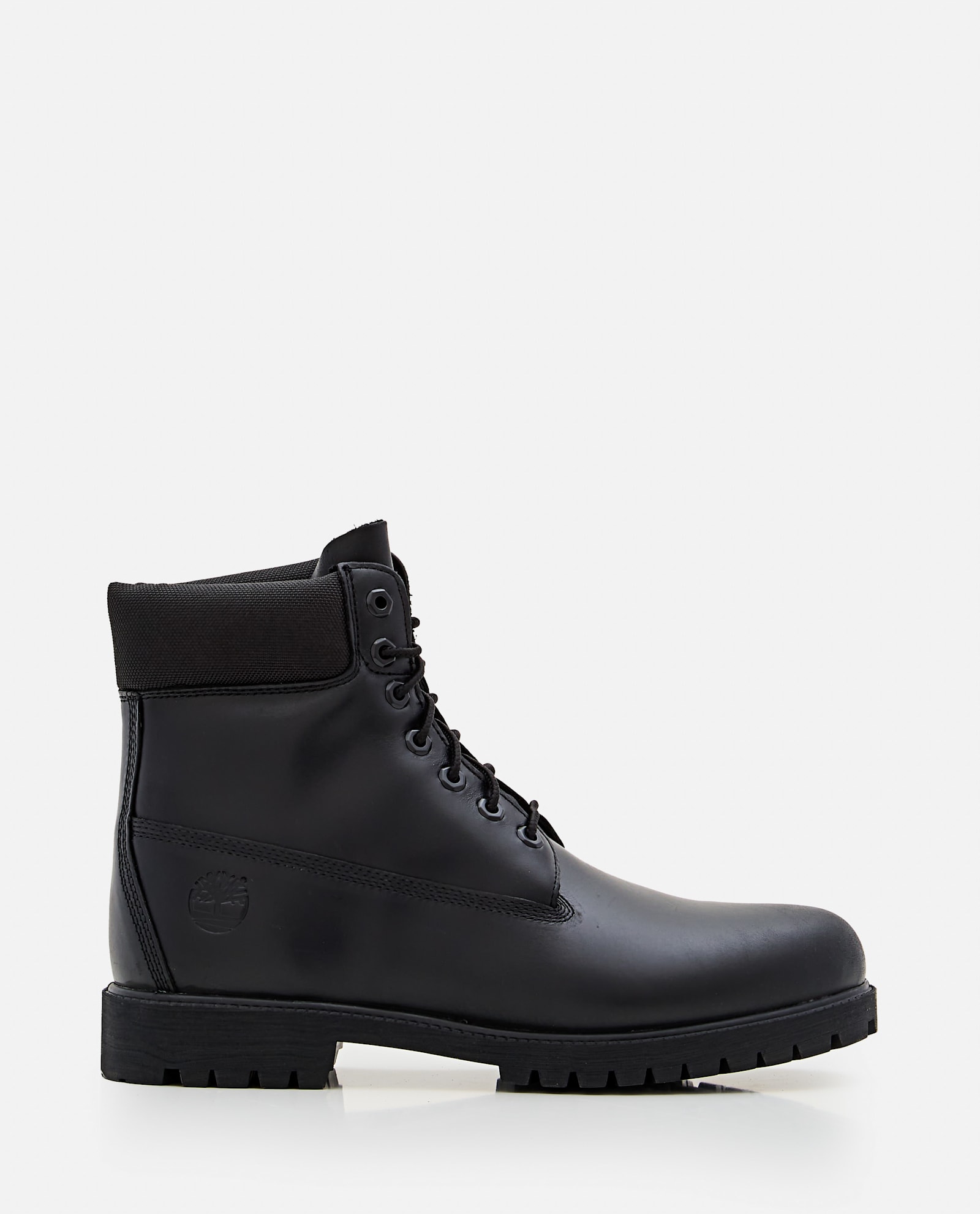 Timberland Heritage 6 Inch Lace Up Waterproof Boot In Black