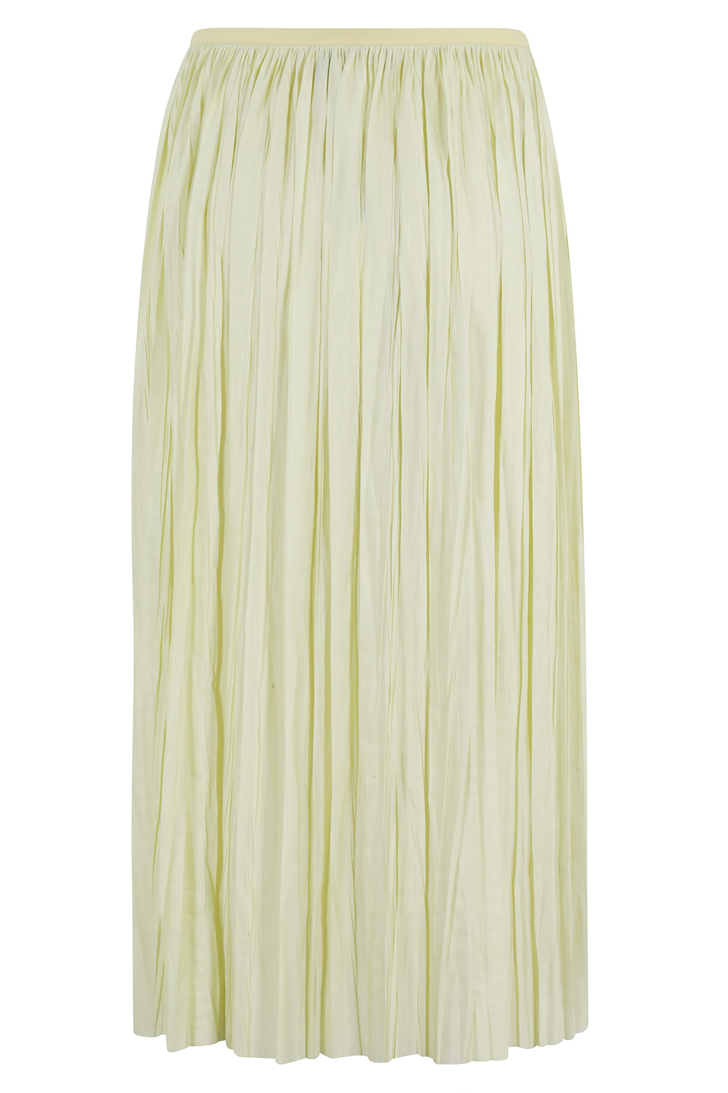 Shop Roberto Collina Gonna Plisse Midi