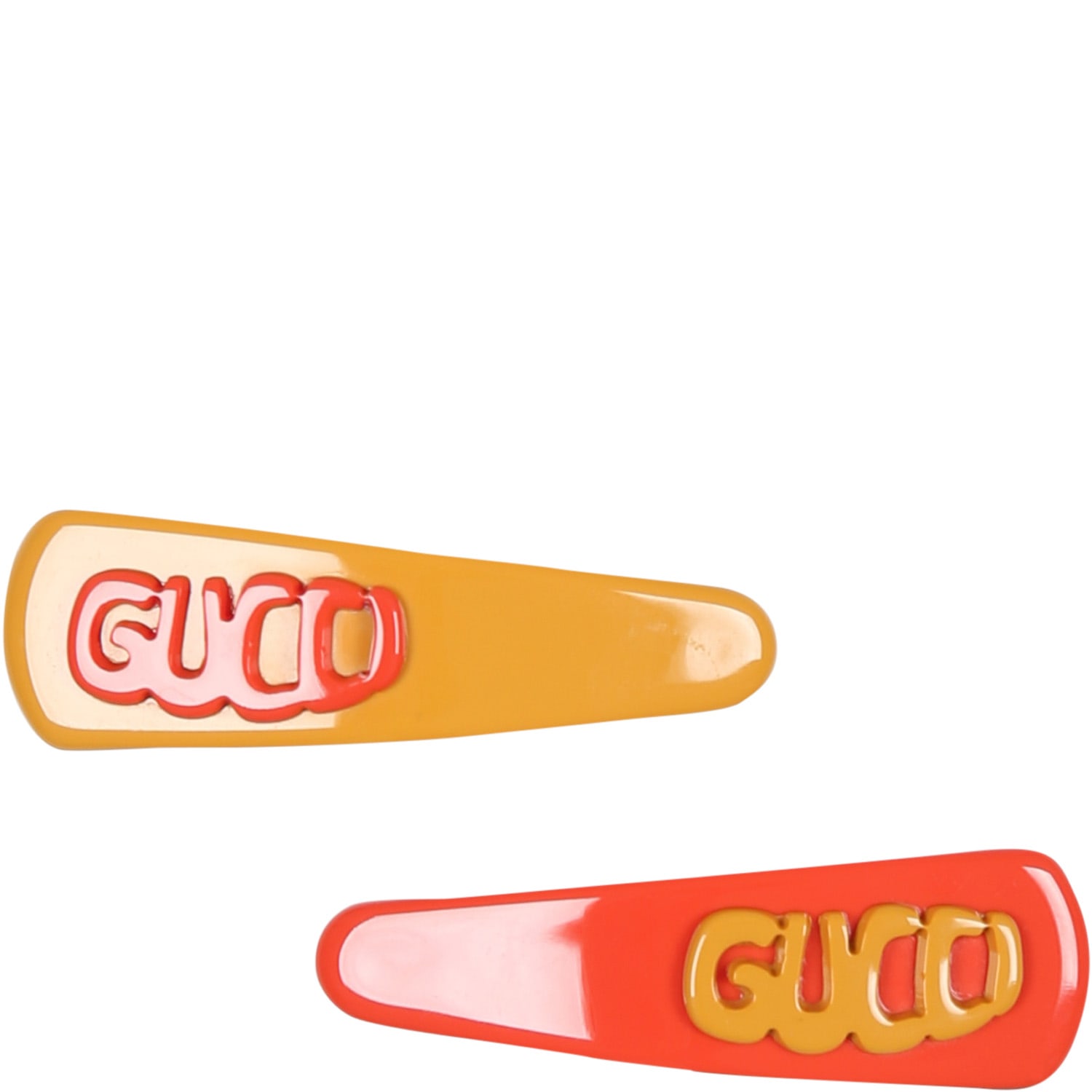 Gucci Pair Of Multicolor Hair Clips For Girl