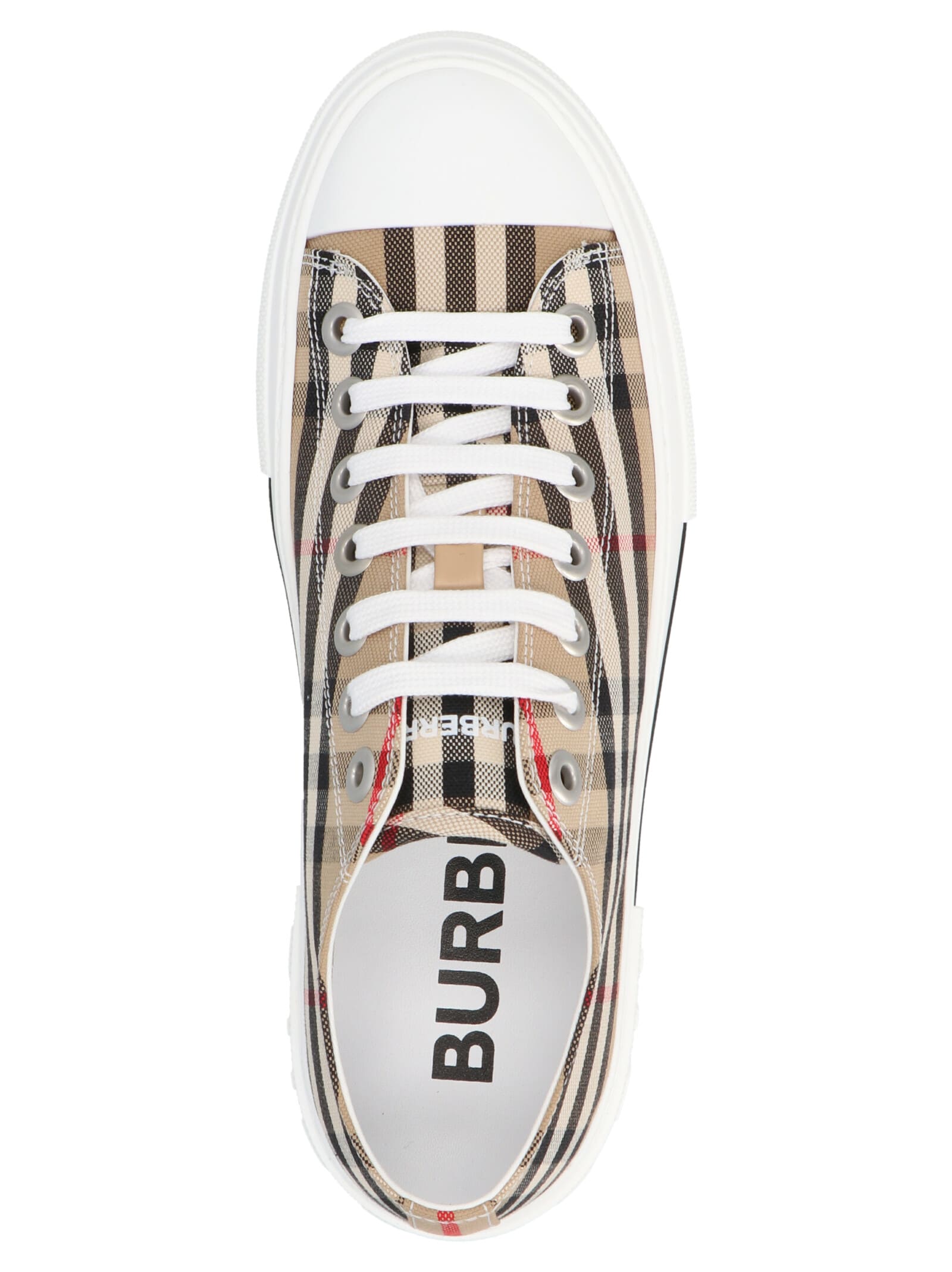 Burberry Jack Sneakers In Beige
