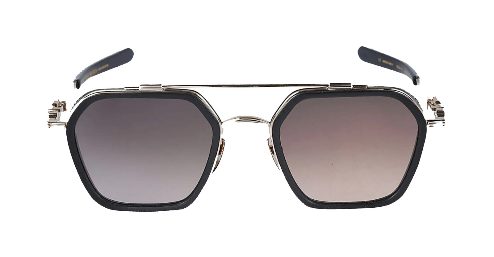Chrome Hearts Hotation Sunglasses In Silver/black | ModeSens