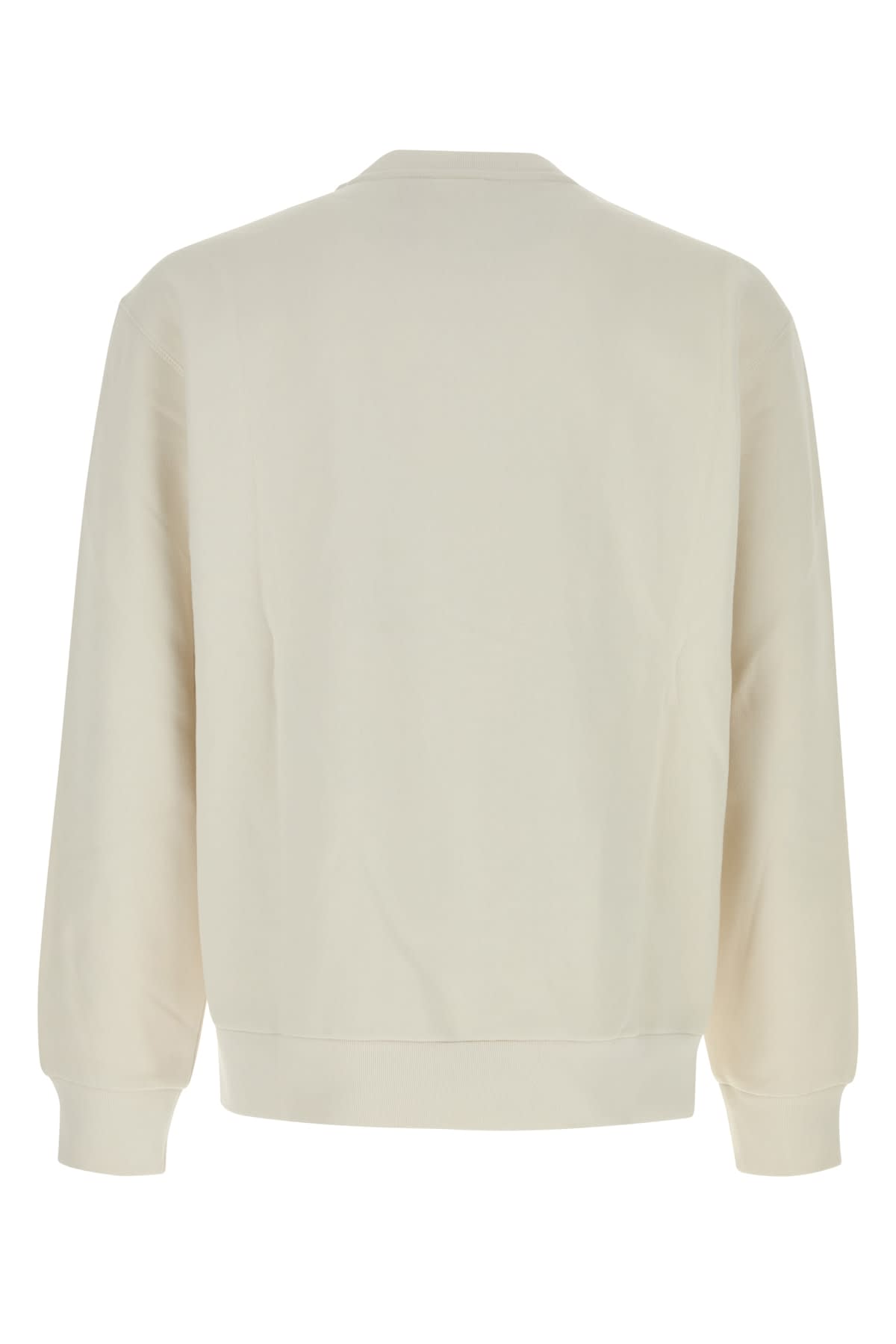 Champion White Crewneck Logo Sweatshirt