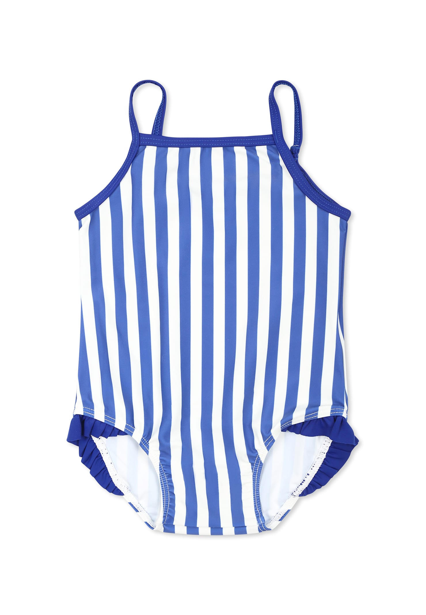 Petit Bateau Light Blue Swimsuit For Baby Girl In Light Blue