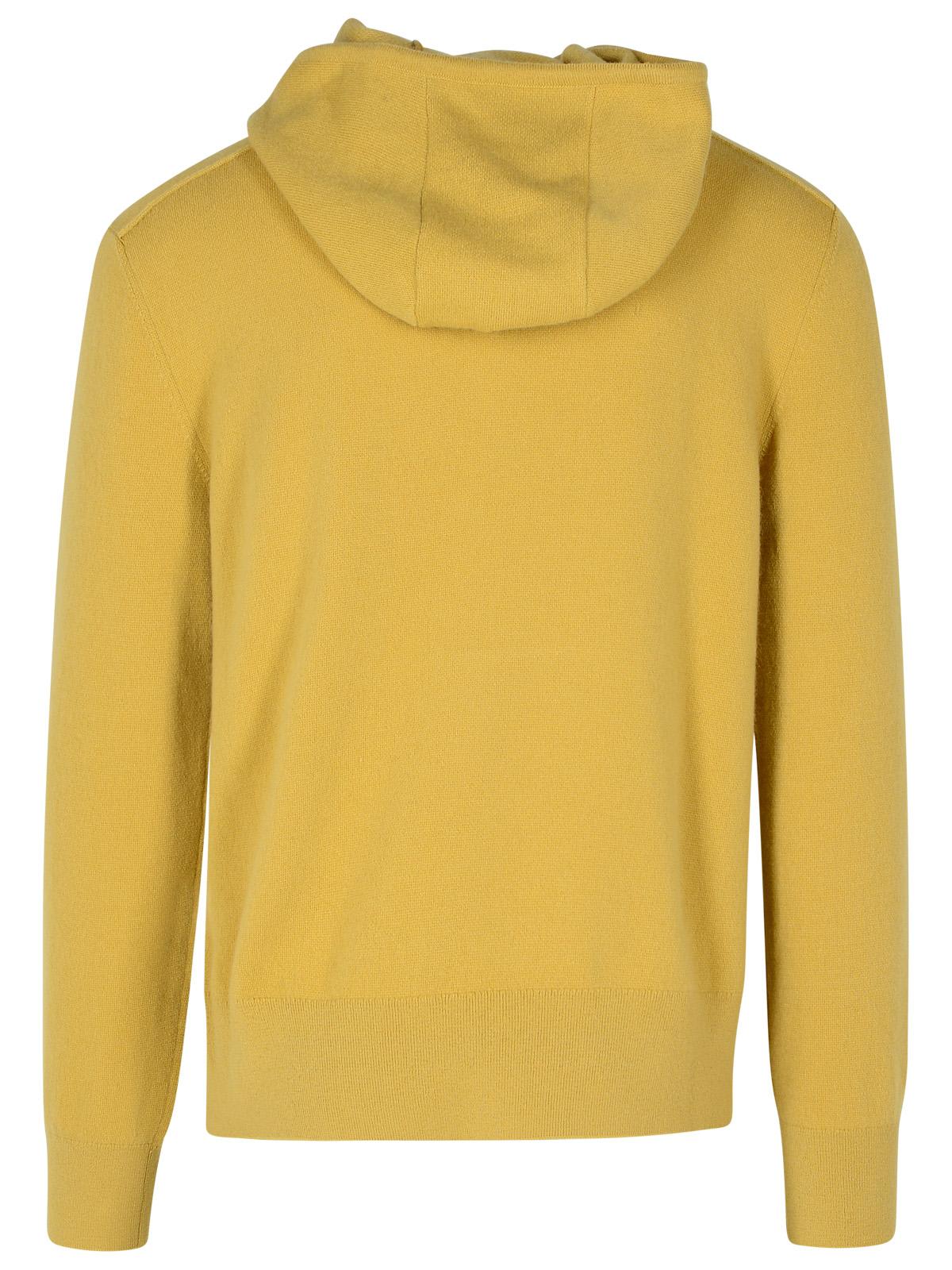 Shop Burberry Beige Wool Blend Sweatshirt