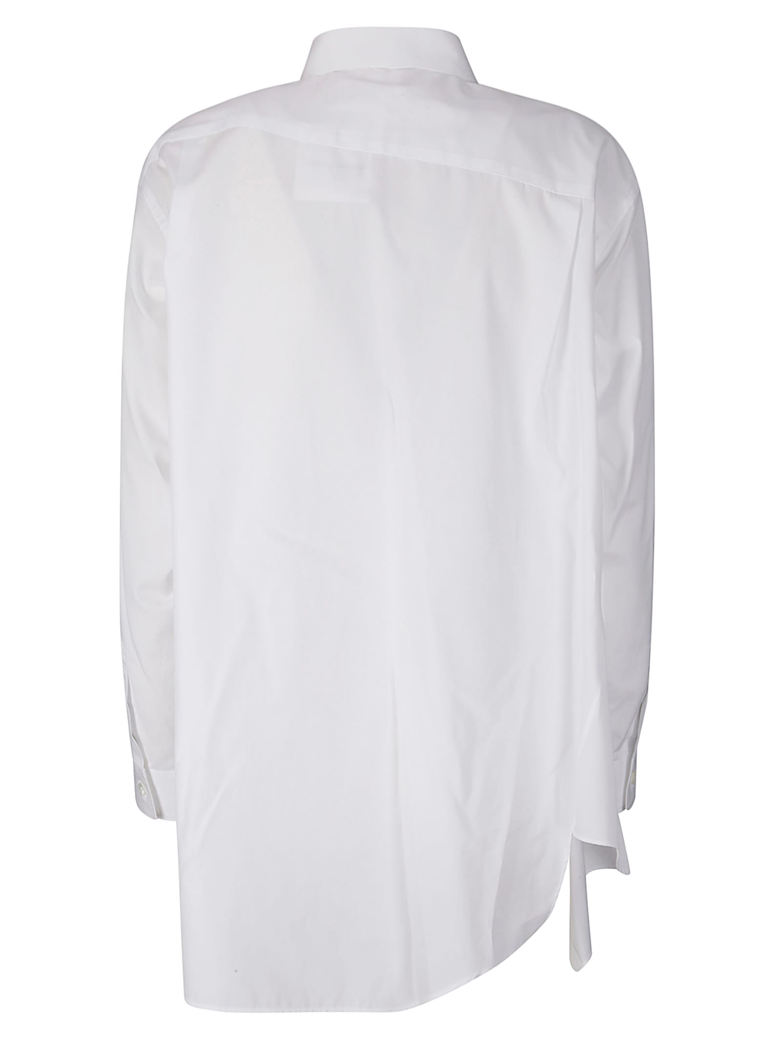 Comme Des Garçons Ladies Blouse In White