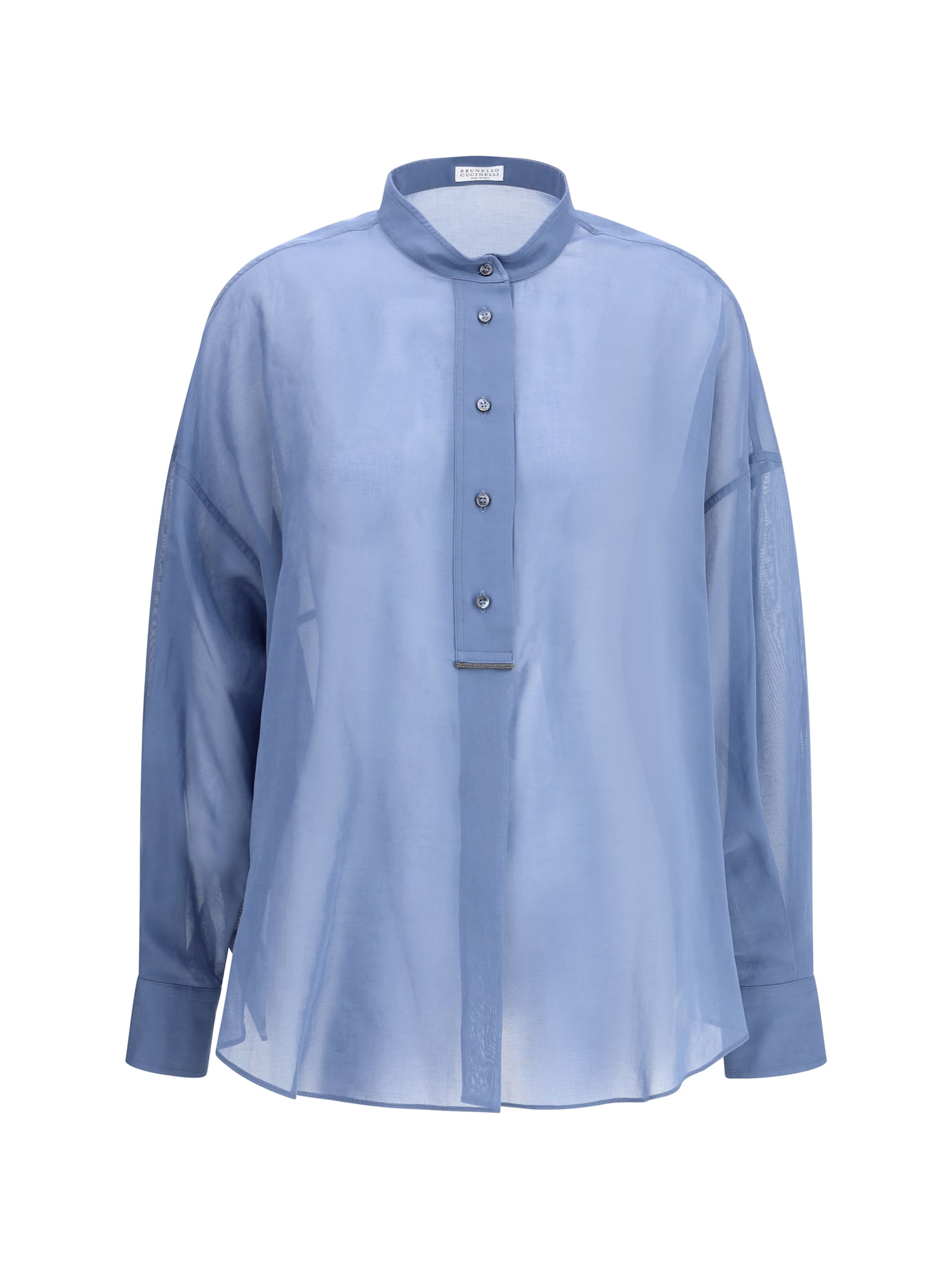 Brunello Cucinelli Blousa In Blue