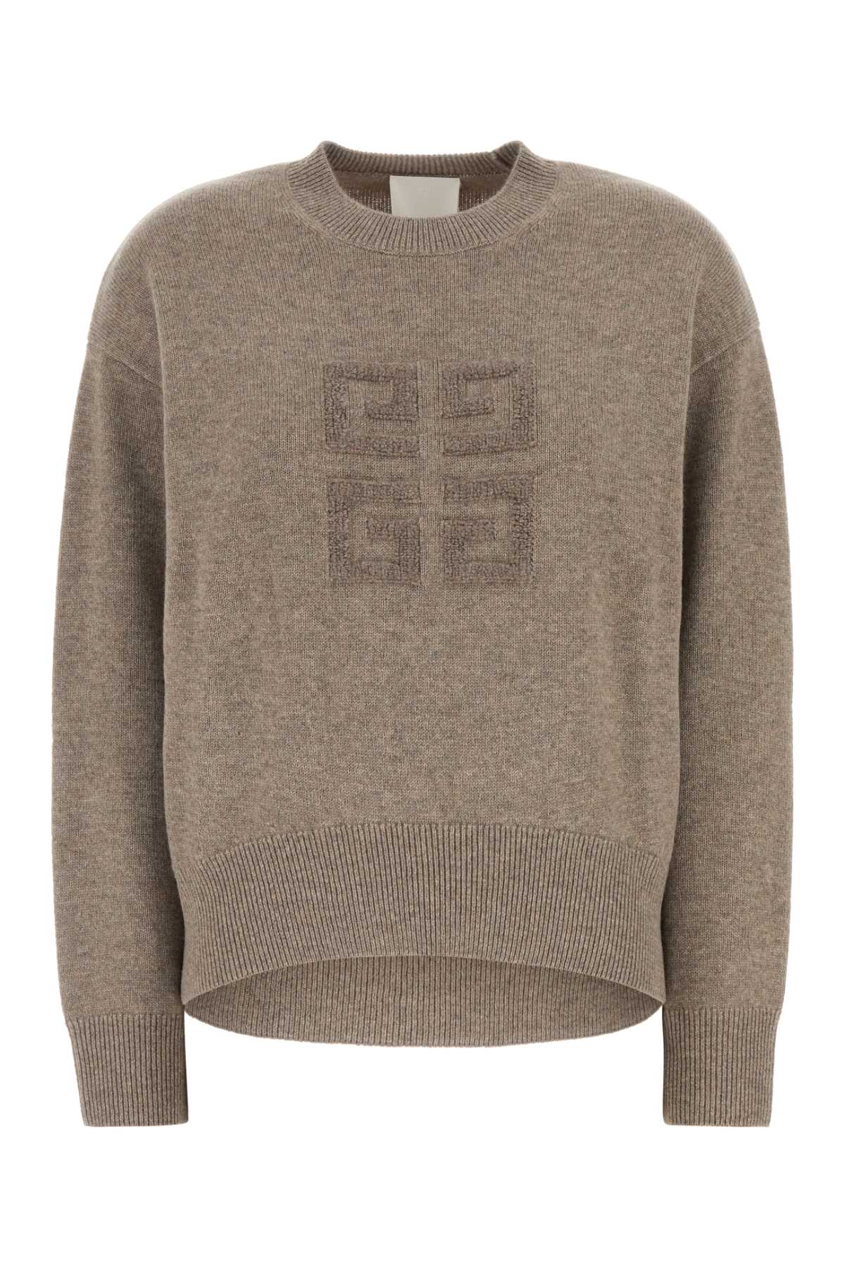 GIVENCHY DOVE GREY CASHMERE SWEATER 