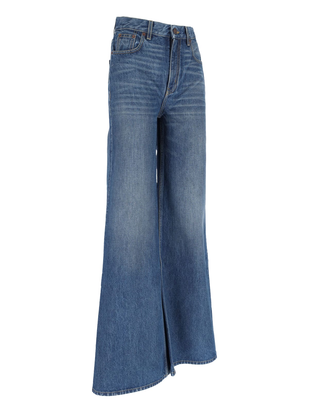 Chloé Wide-leg Jeans In Blue