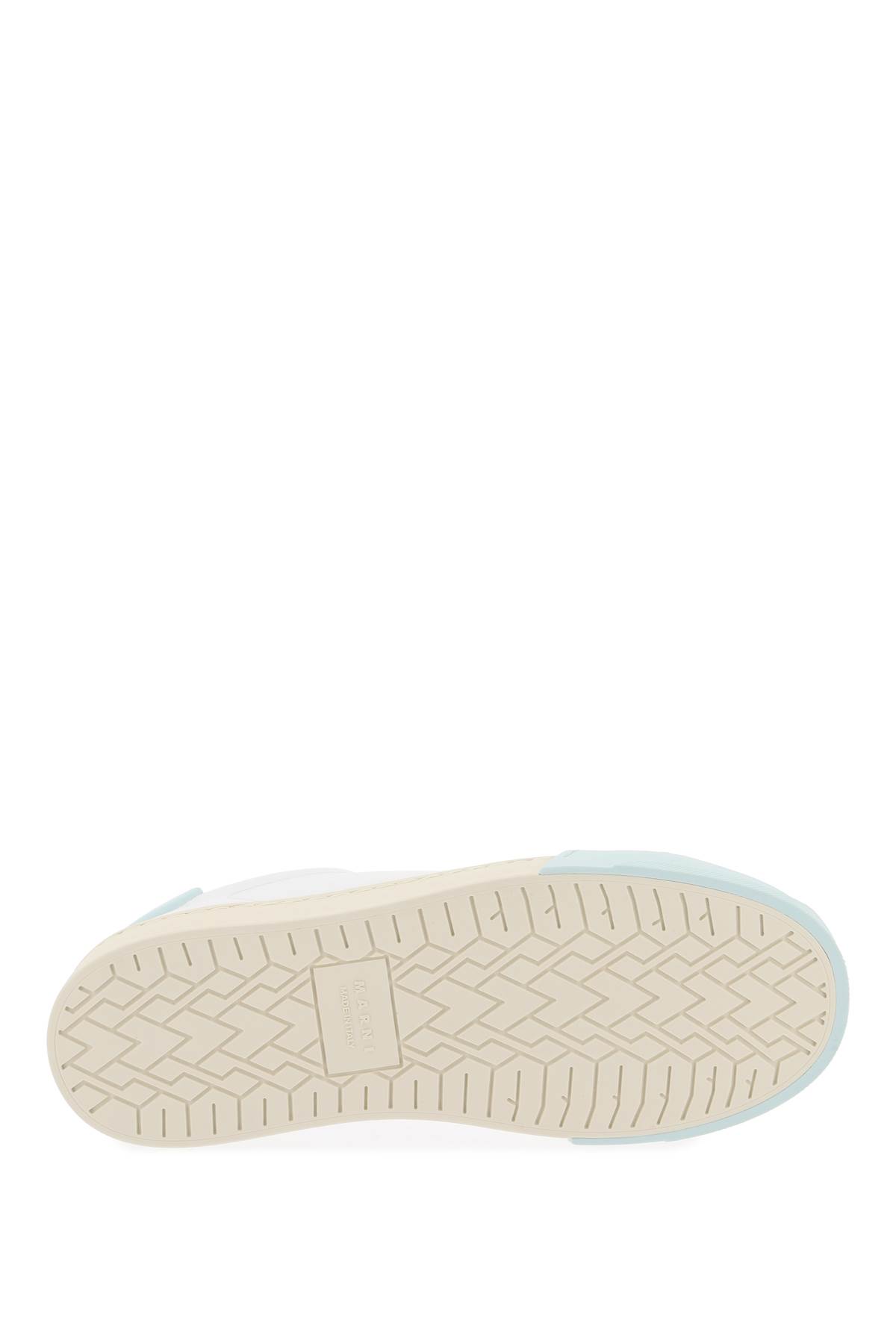 Shop Marni Dada Bumper Sne In Lily White Mineral Ice (white)