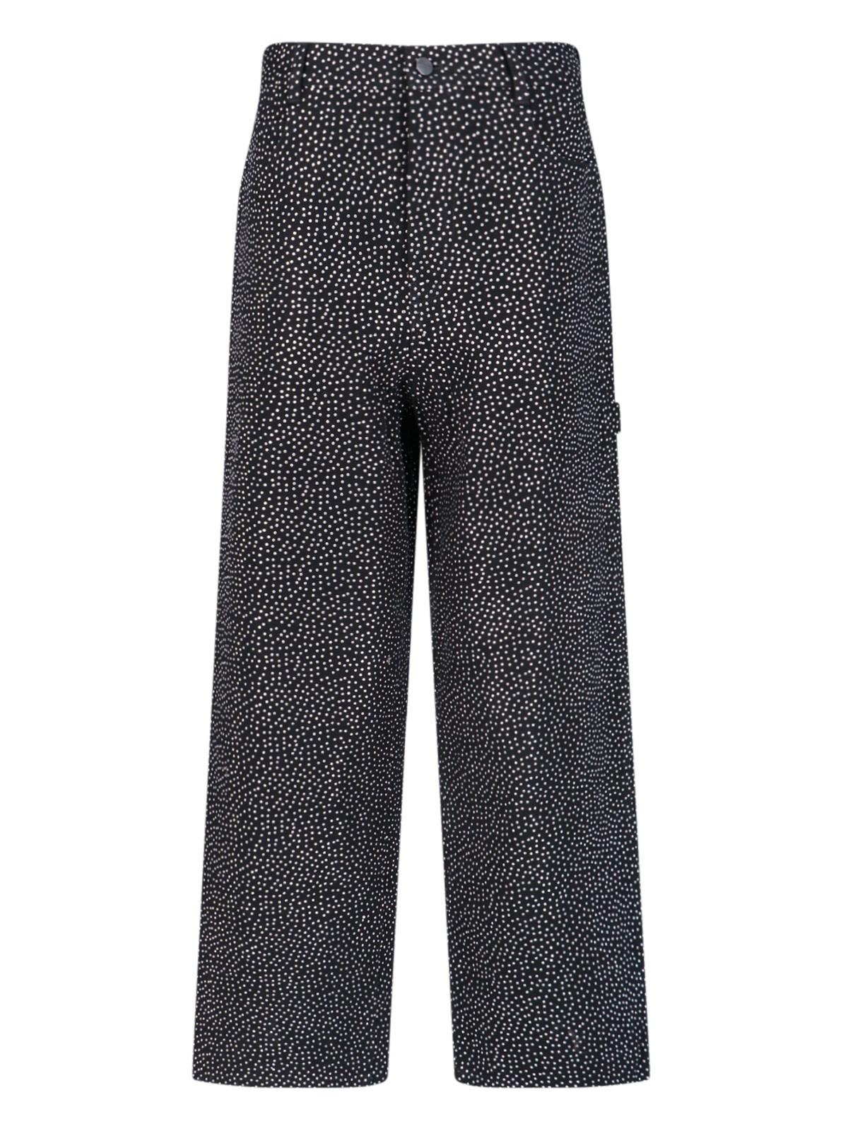 Shop Marc Jacobs Baggy Jeans The Glam Studs In Black